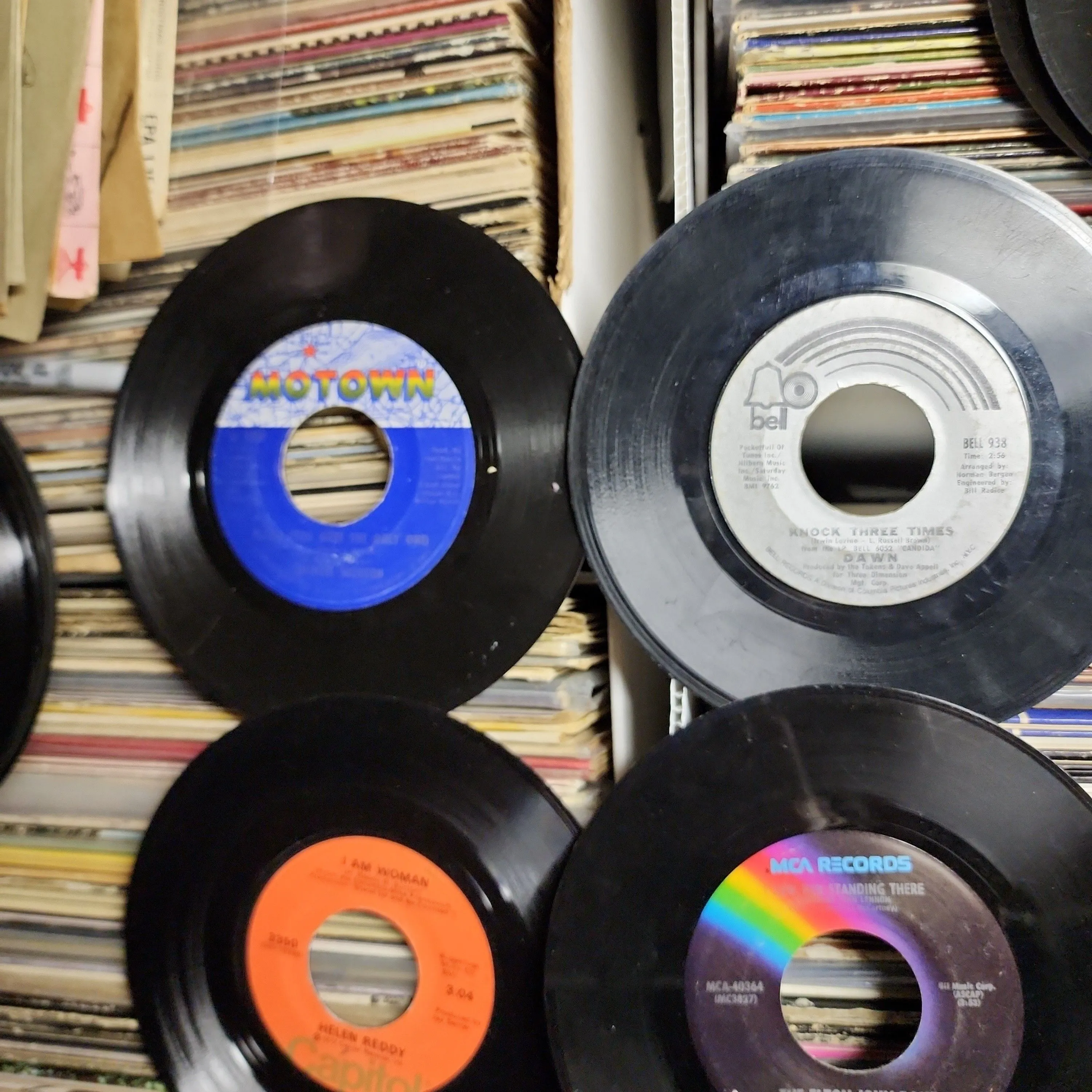 Product image for 45s (3 for $5) Various condition  lot 3