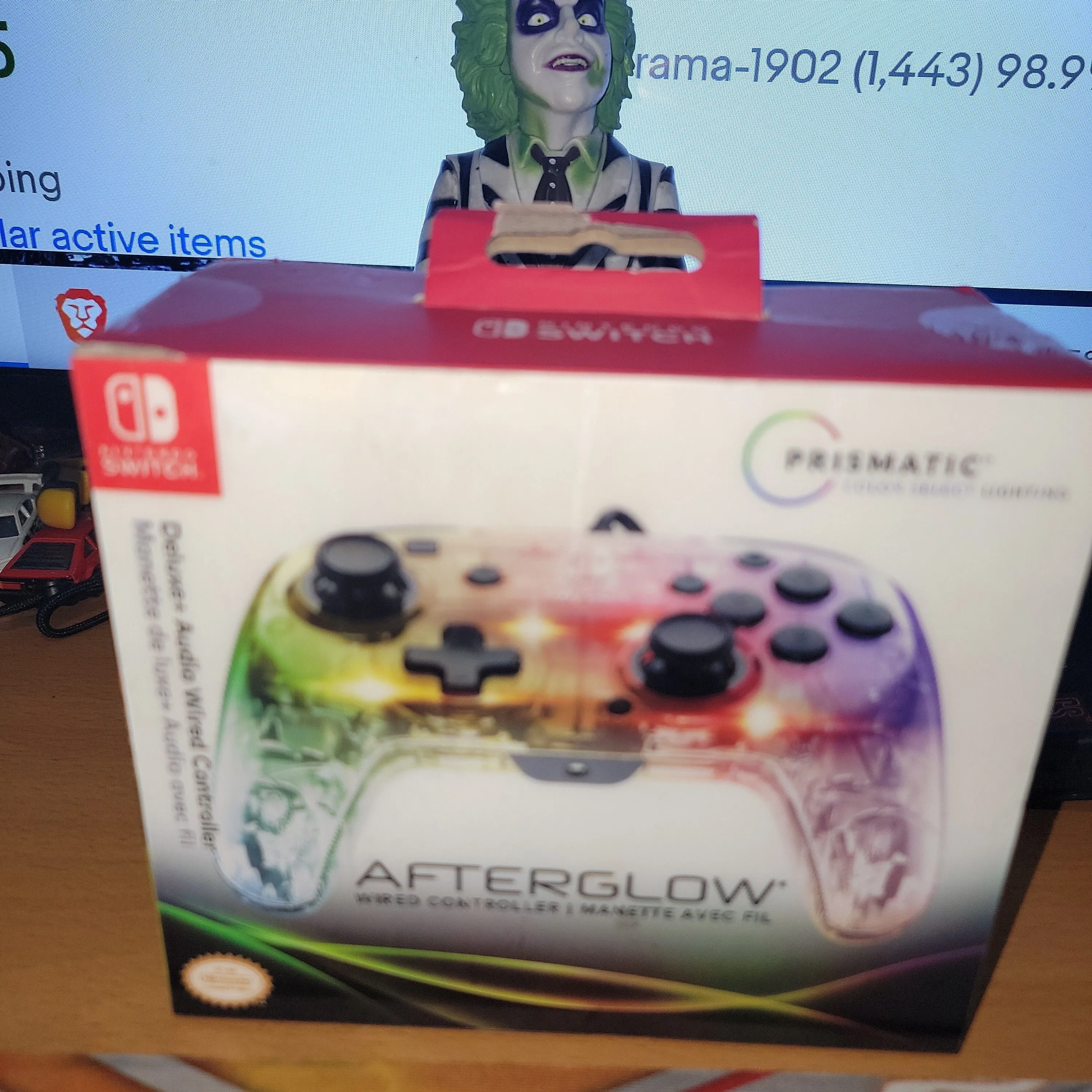 Product image for Afterglow Wired Switch Controller-No Cable