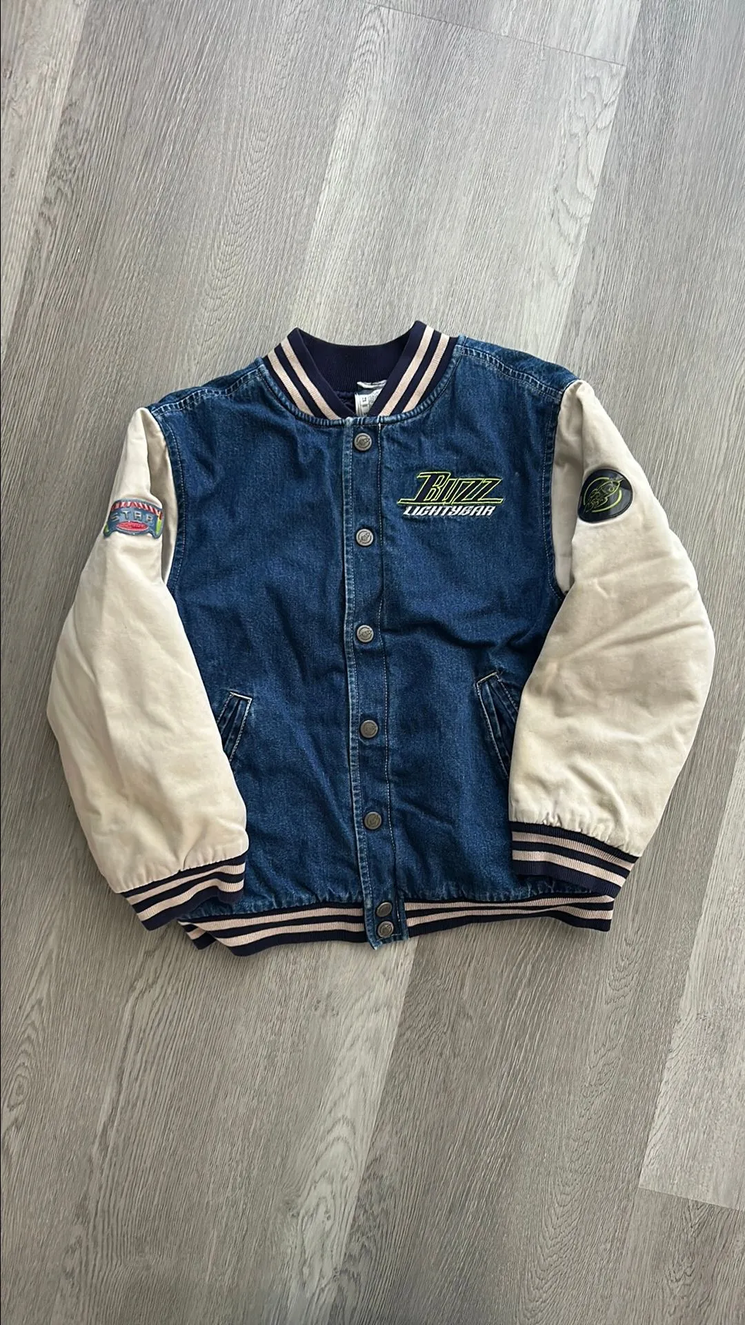 Product image for 15 Buzz Lightyear varsity jacket