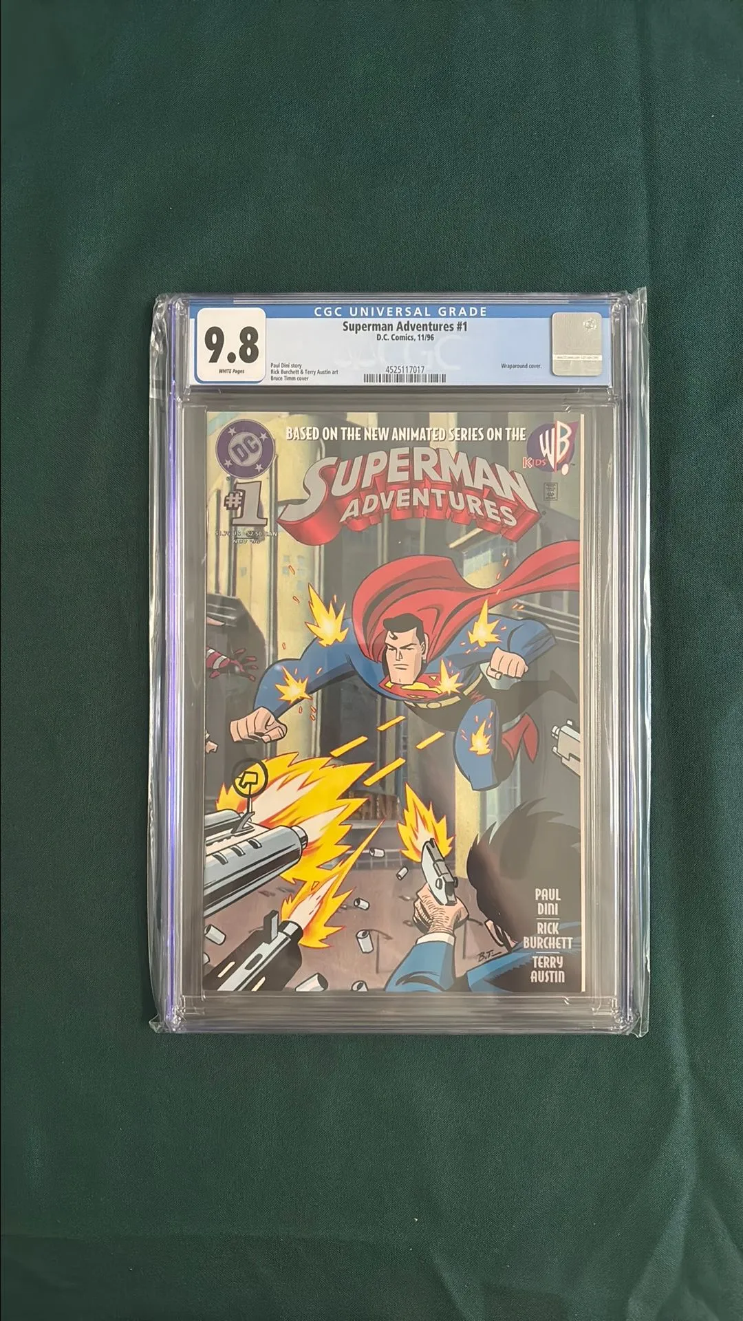 Product image for Superman Adventures #1 CGC 9.8