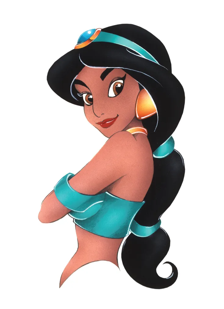 Product image for Princess Jasmine poster print Signed Print