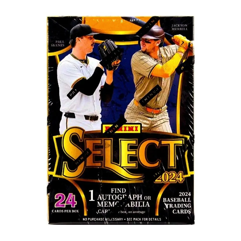 Product image for 2024 MLB Select Blaster Box "Orange Flash Prizms"