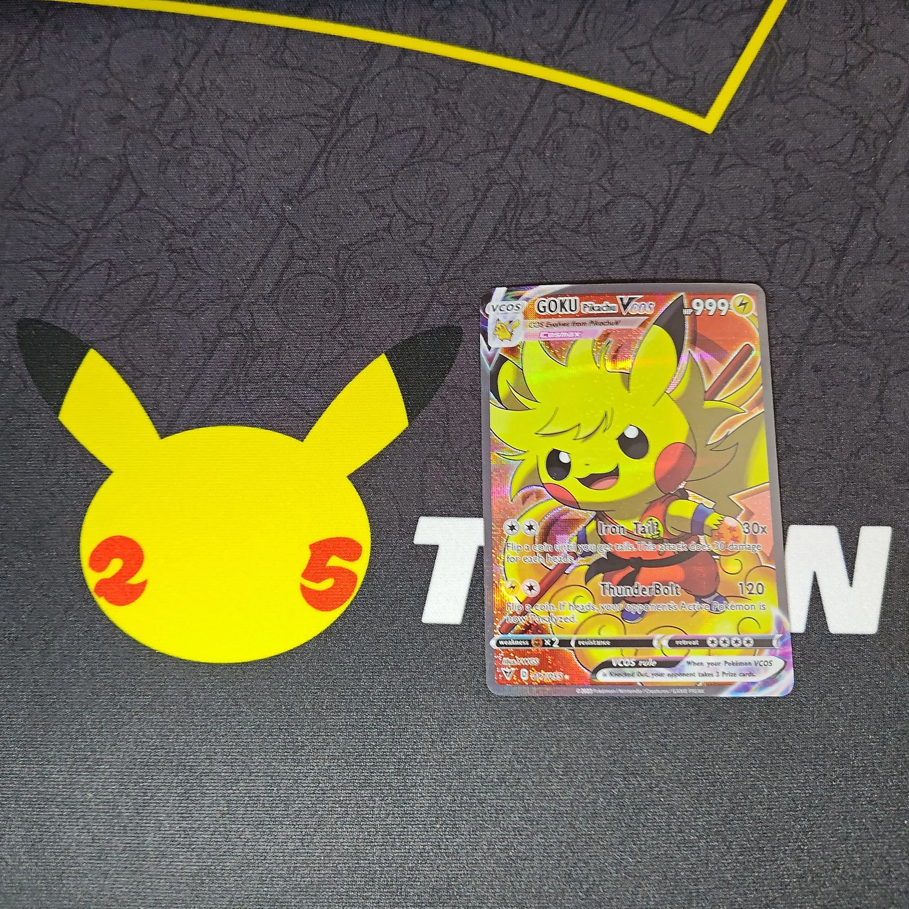cosplay pikachu pokemon cards 2024 EN Seiya Pikachu Vcos Pokemon Pikachu Cosplay RAW – TCG Titans main image 0