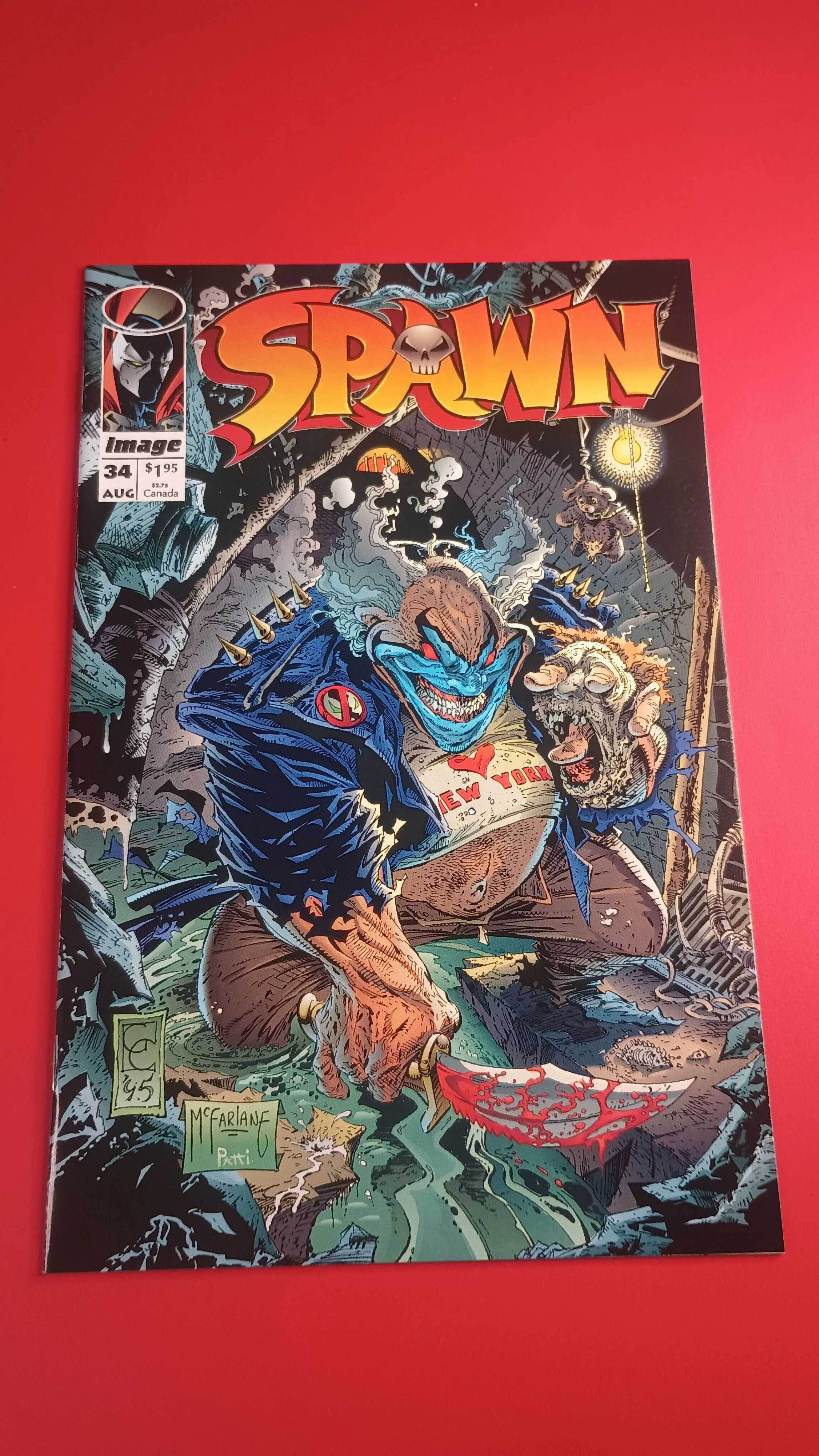 Product image for Spawn #34 2nd cameo Freak