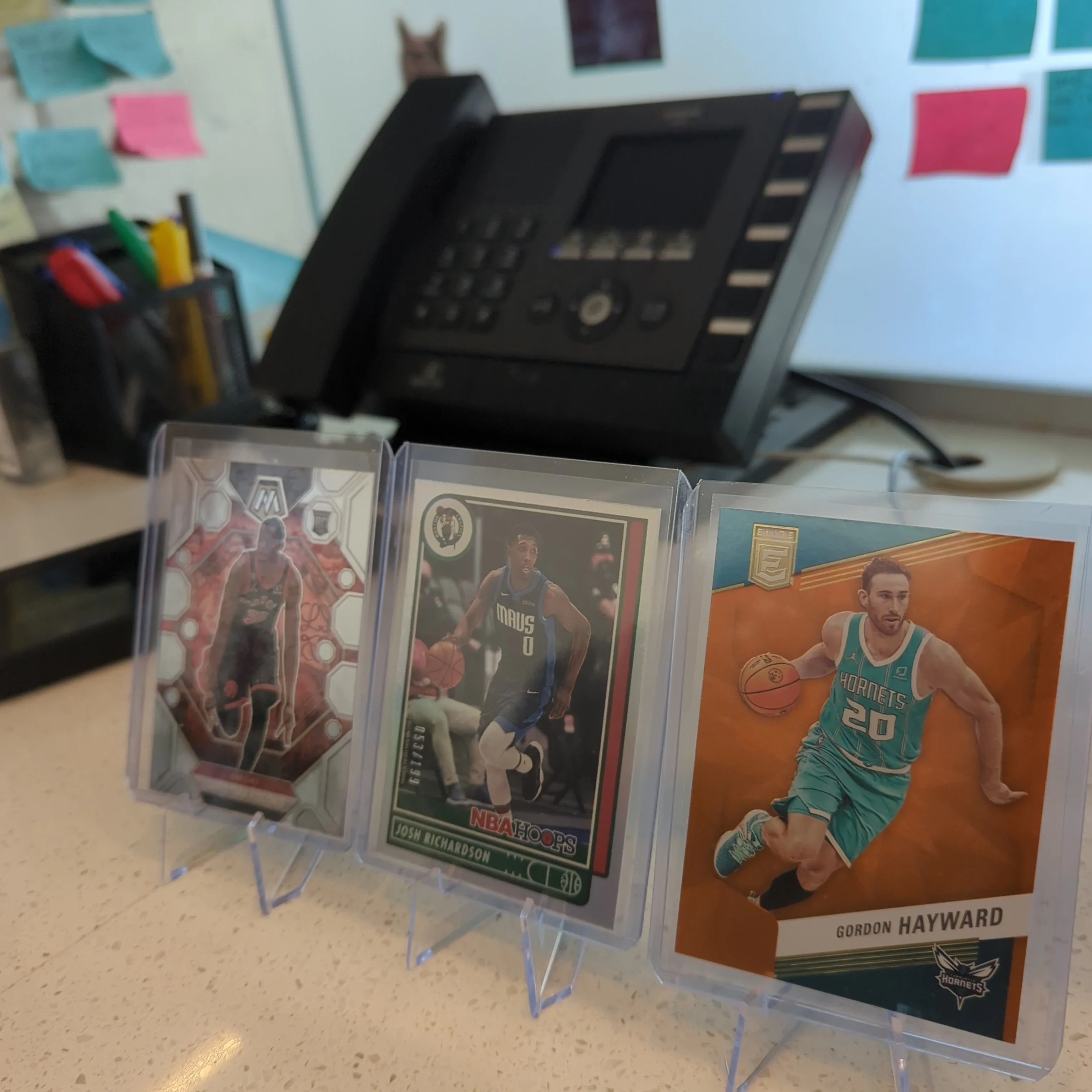 Product image for 3 Card Lot Josh Richardson, Gordon Hayward, Christian Koloko