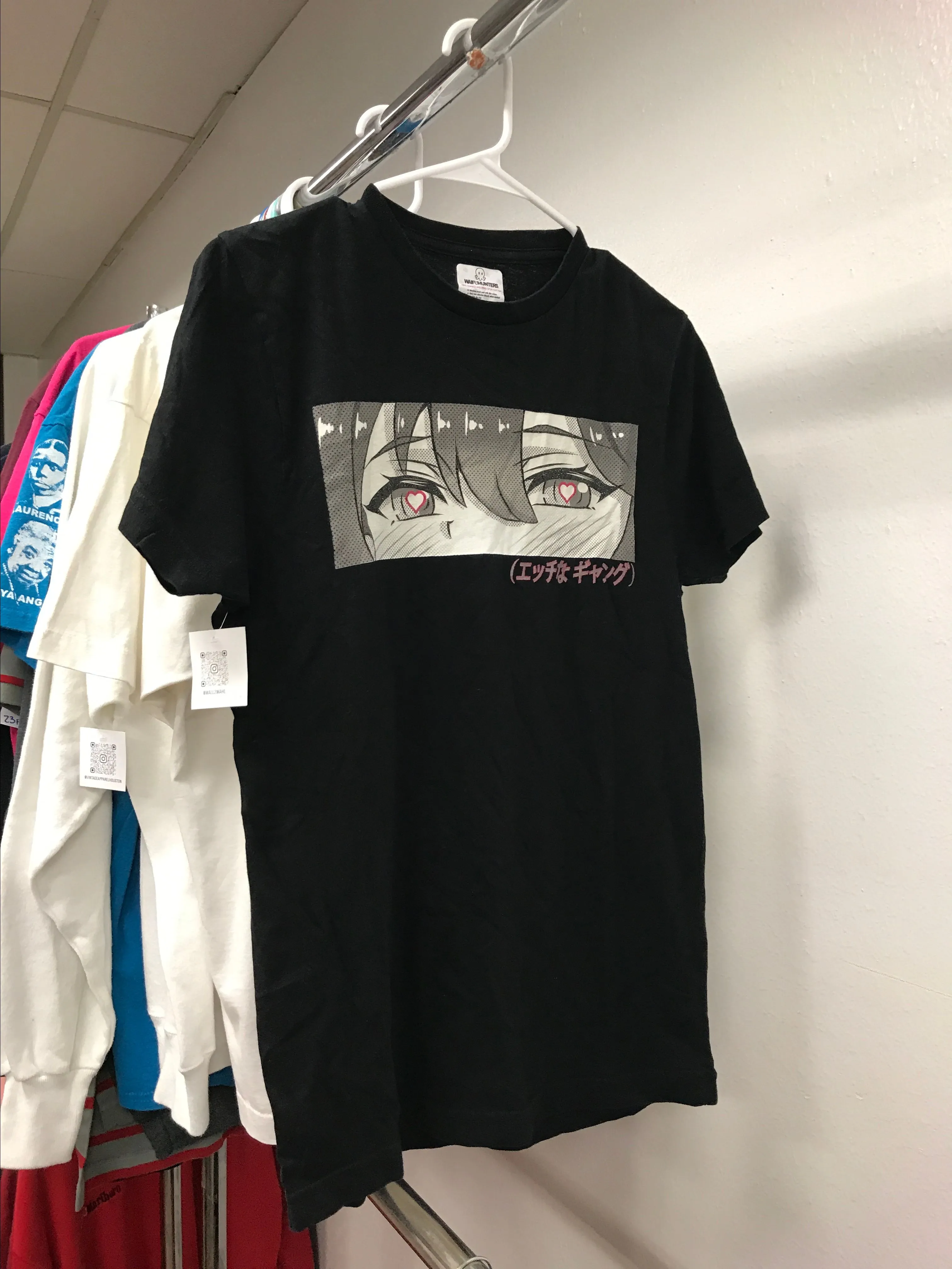 Product image for anime eyes tshirt 