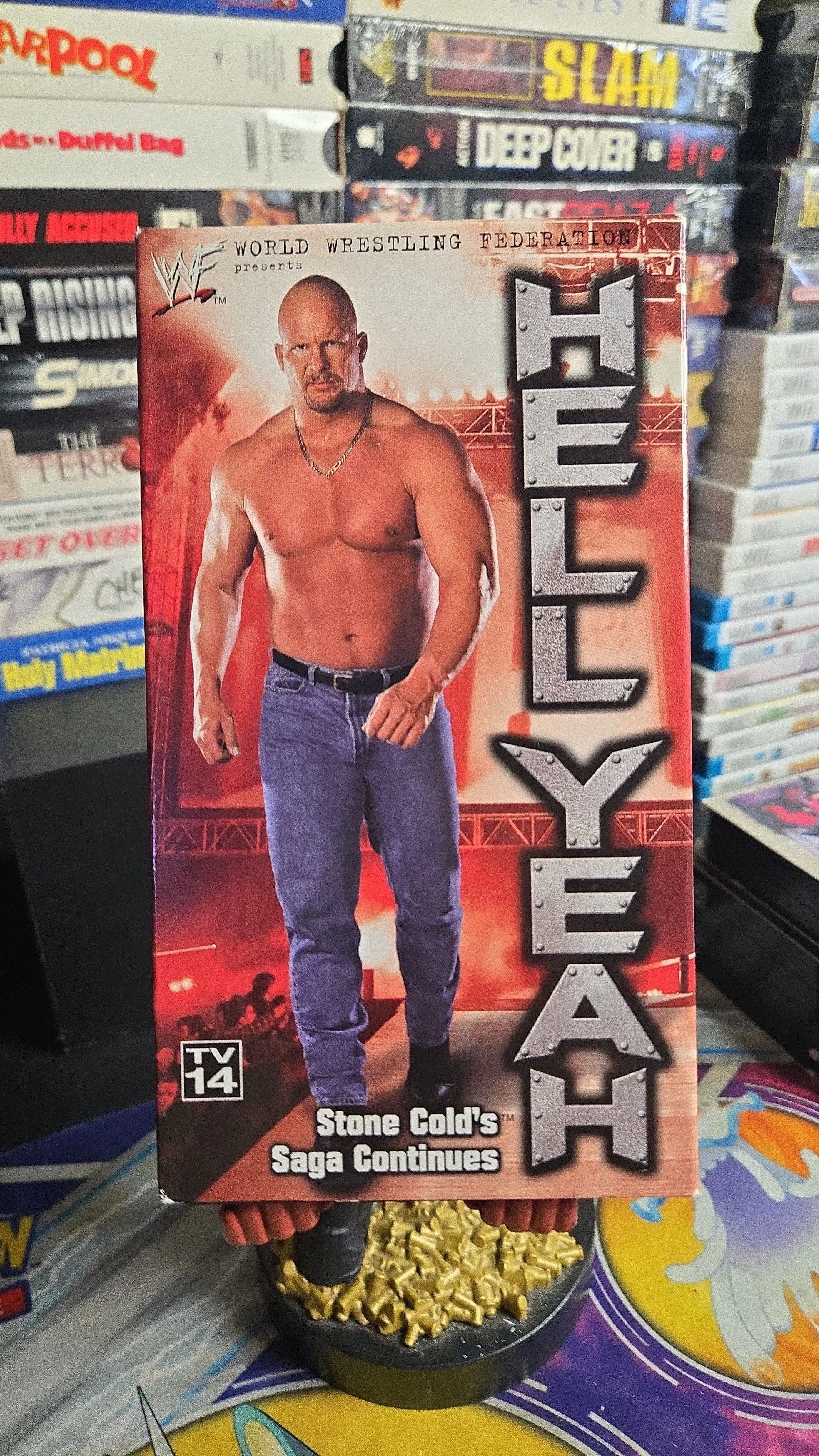 Product image for VHS - HELL YEAH: STONE COLD'S SAGA CONTINUES