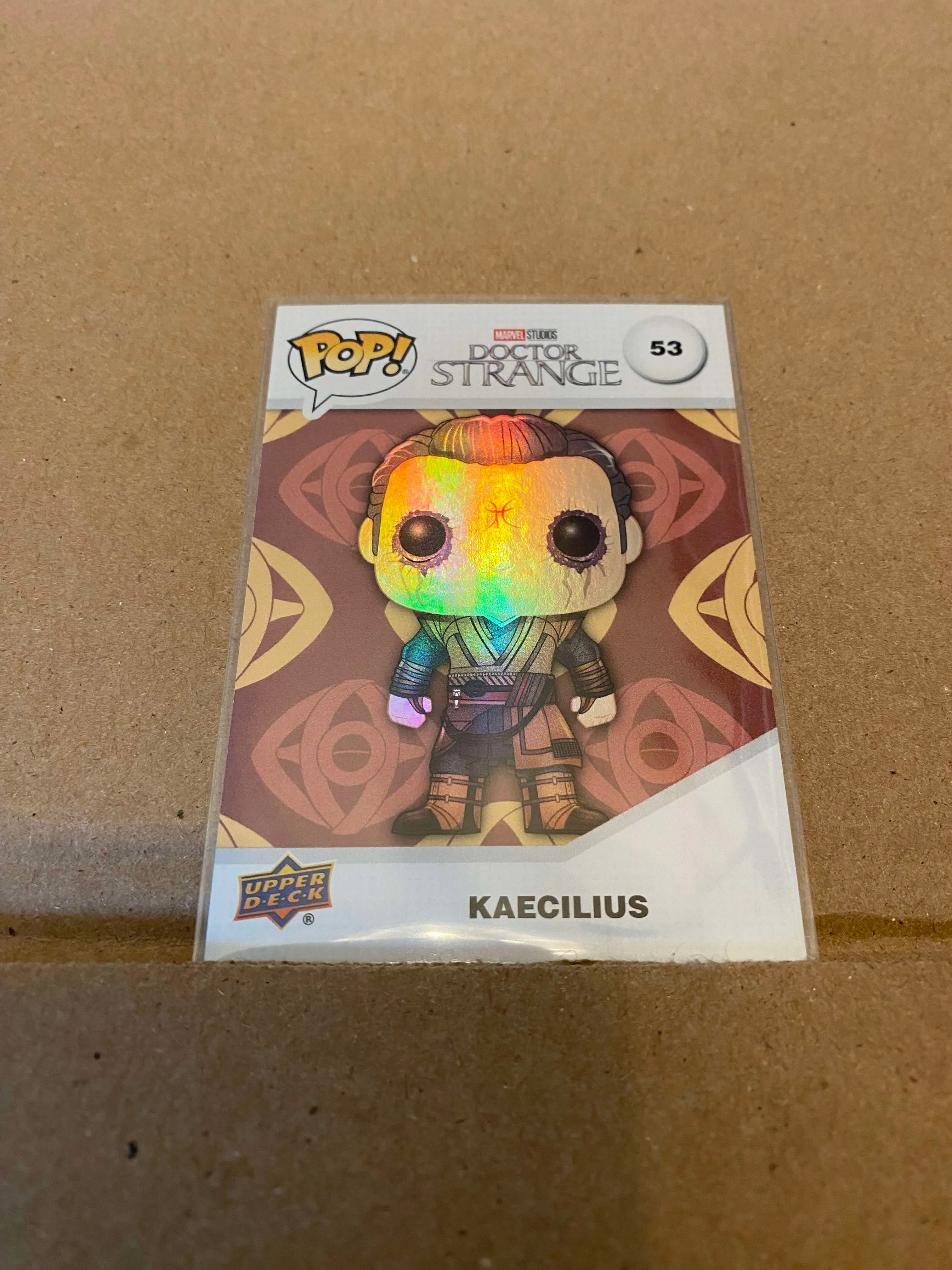 Product image for 23' Upper Deck Funko Marvel Cards Infinity War - Pantina - Kaecilius 53