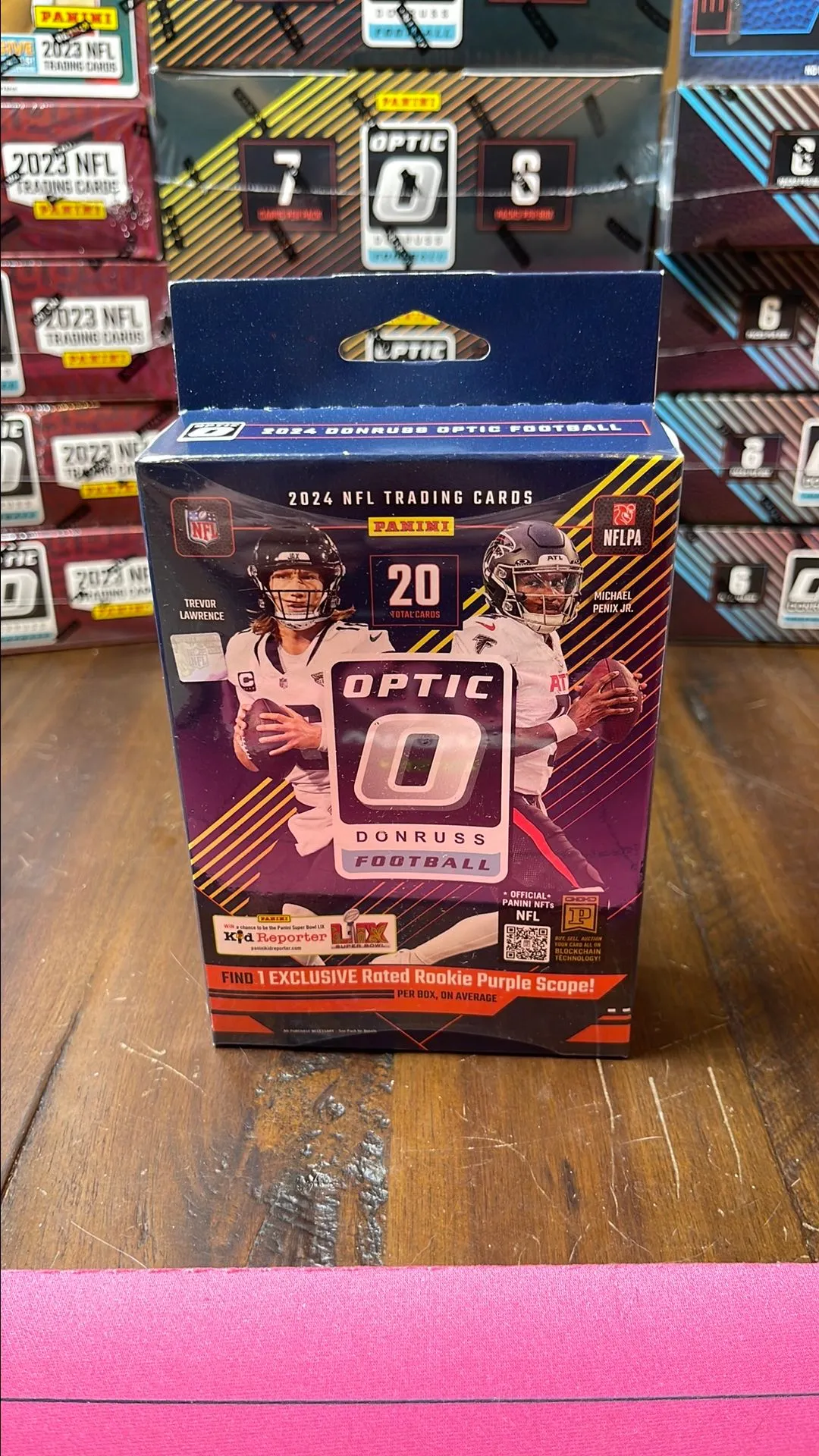 Product image for Optic Football 2024 Hanger box