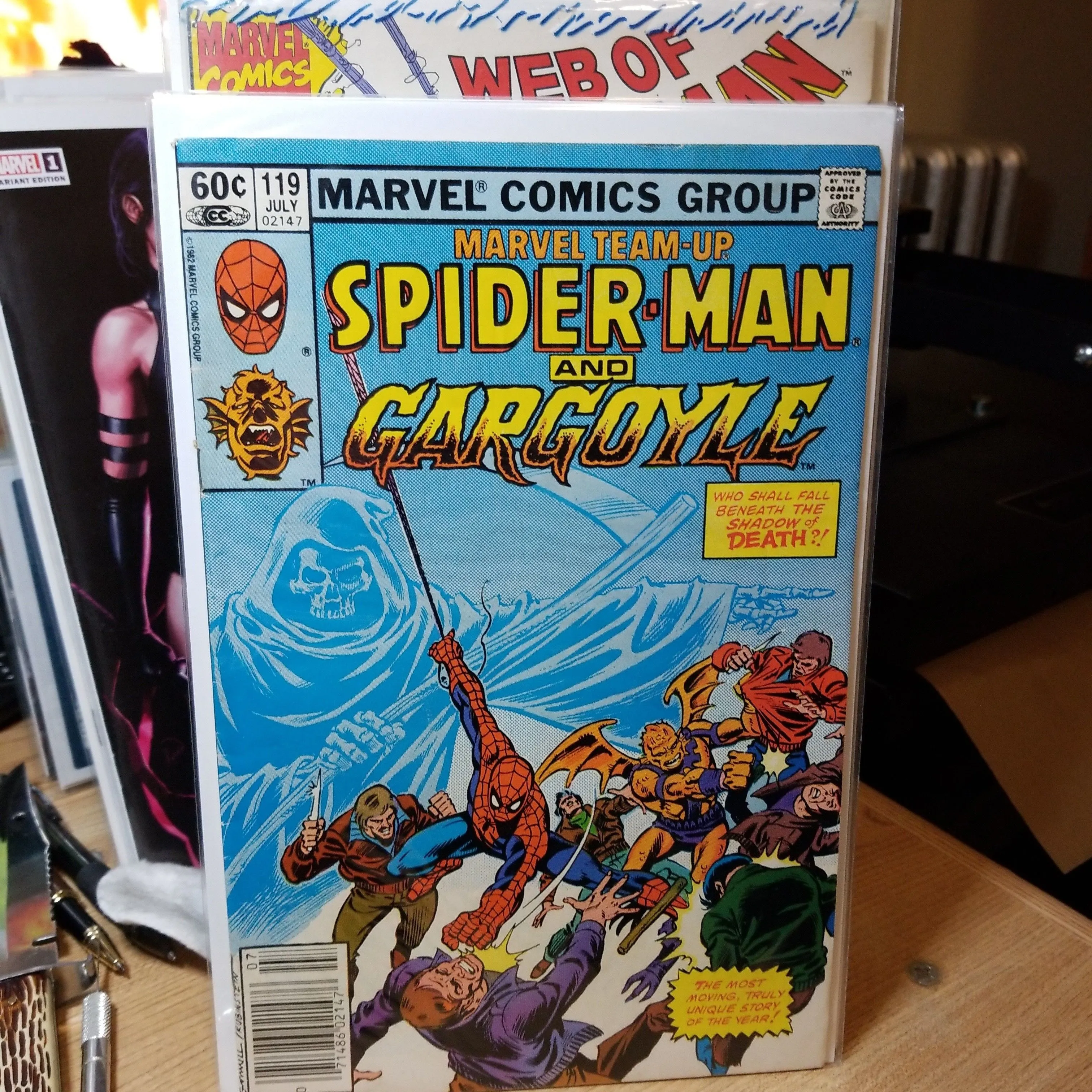 Product image for Marvel team up #119 spider man gargoyle