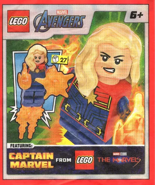 Product image for Marvel - Captain Marvel Paper Bag