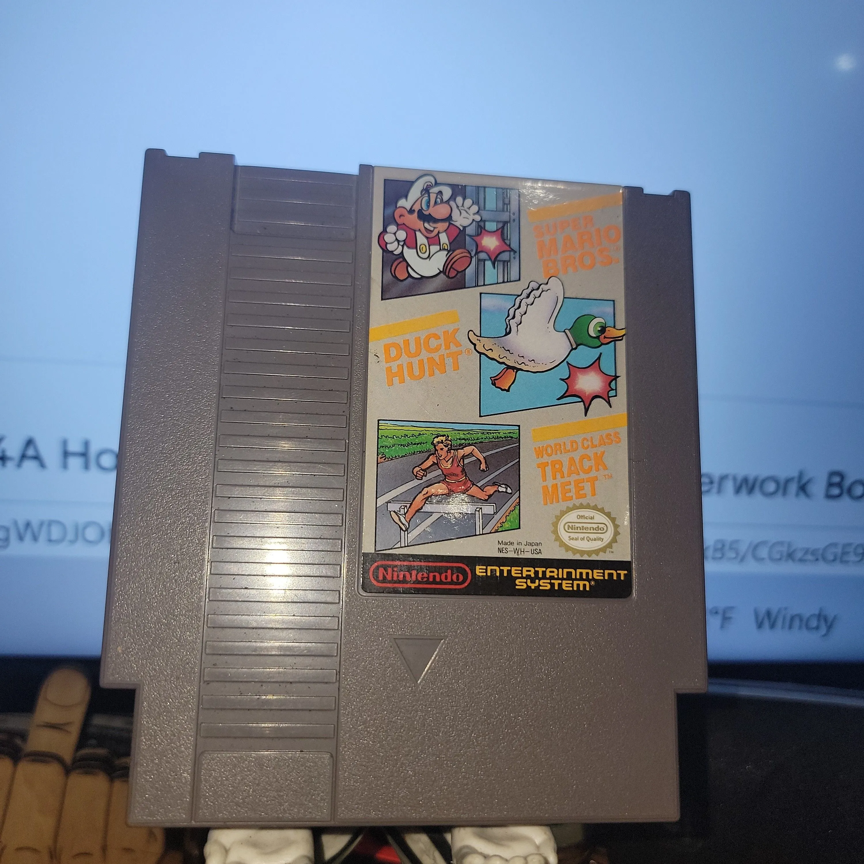 Product image for Mario/Track/Duck hunt NES