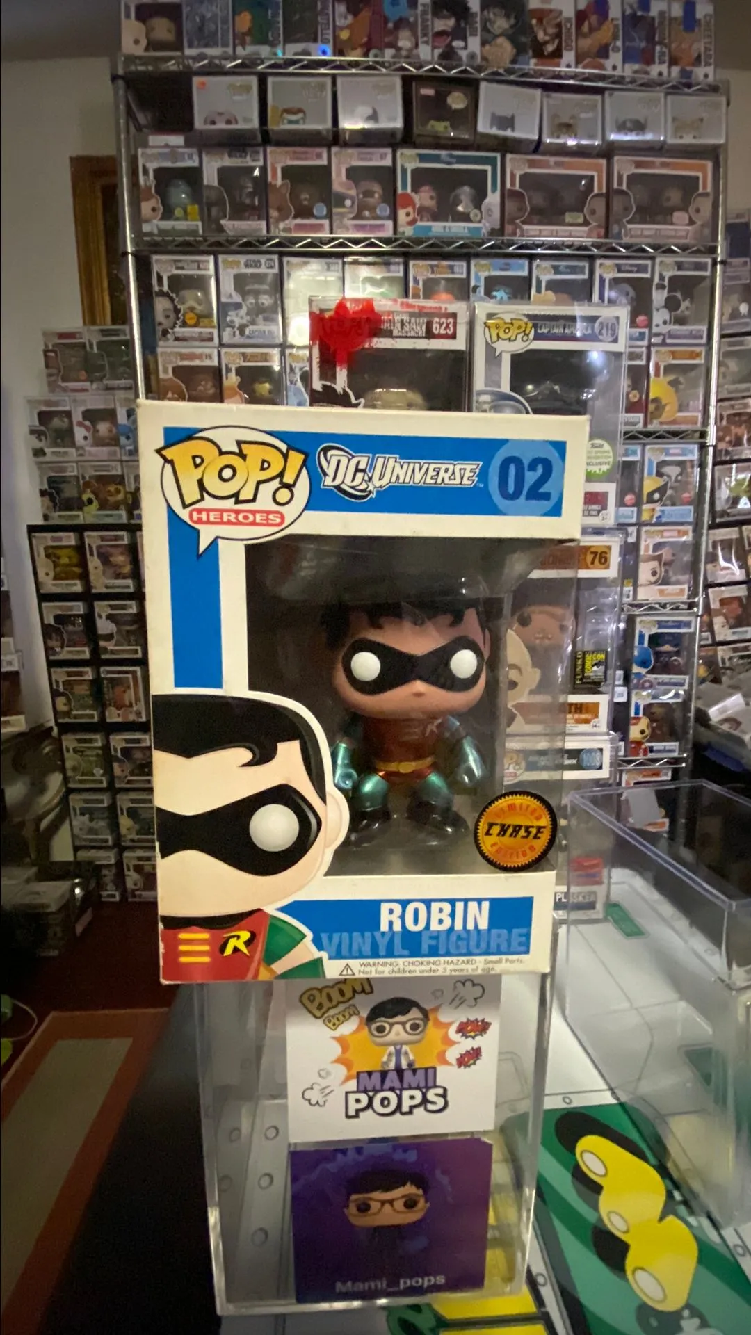 Product image for Robin chase metallic 02