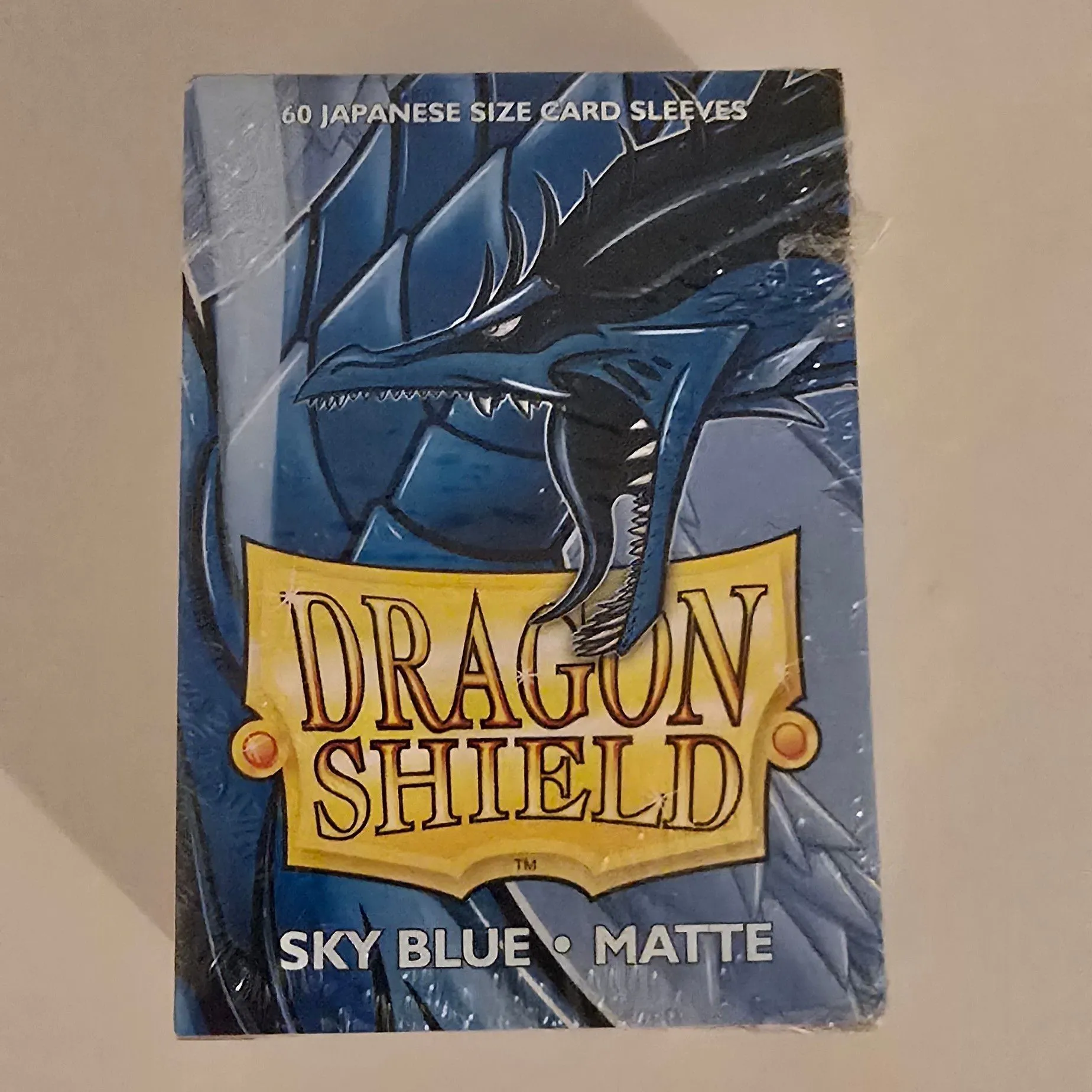 Product image for Dragon Shield Matte Japanese 60 count sleeves sky blue