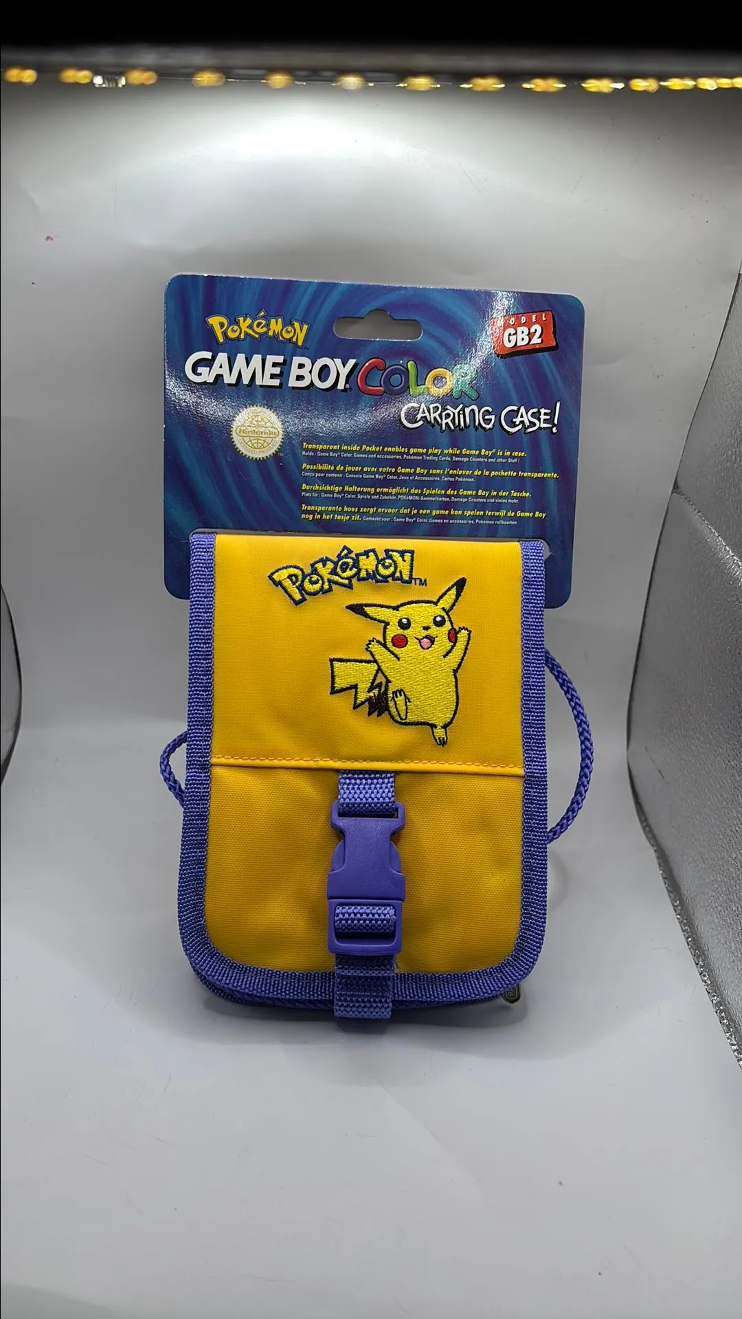 Product image for Pokémon Game Boy Color Carrying Case