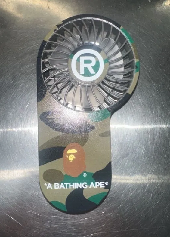 Product image for Hypeware - Bape Portable Fan Green Camo