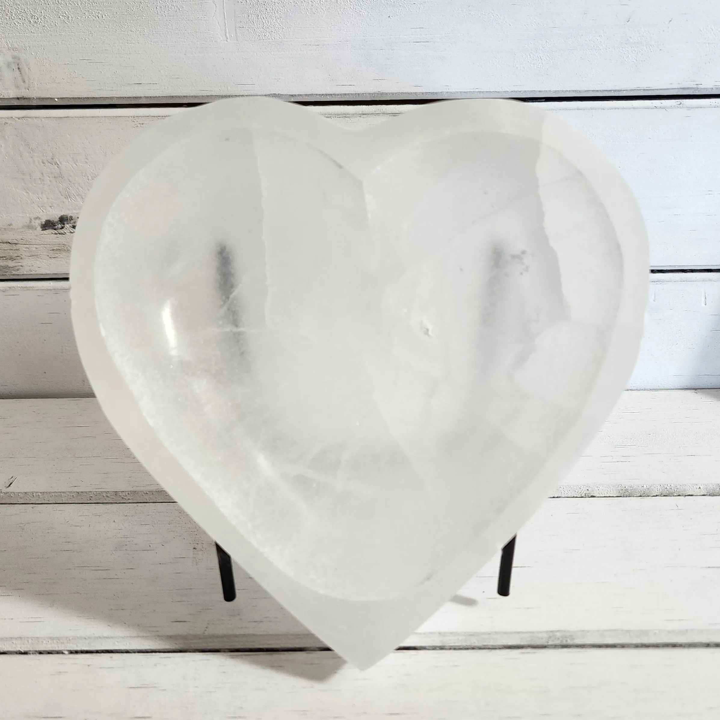 Product image for 6CM XL SELENITE HEART CHARGING BOWL