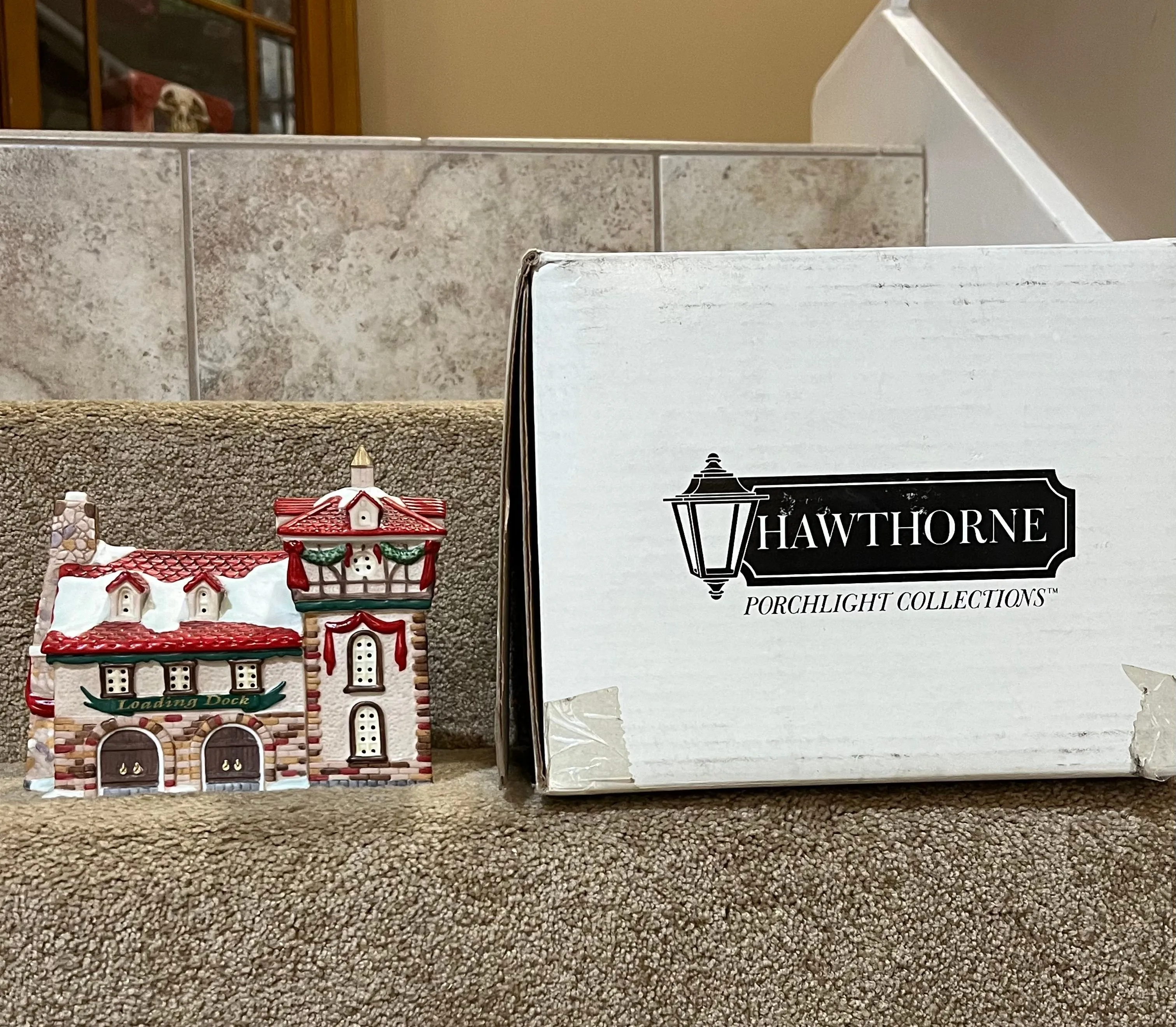 Product image for Hawthorne Porch Light North Pole Collection “Gift Central" with Box