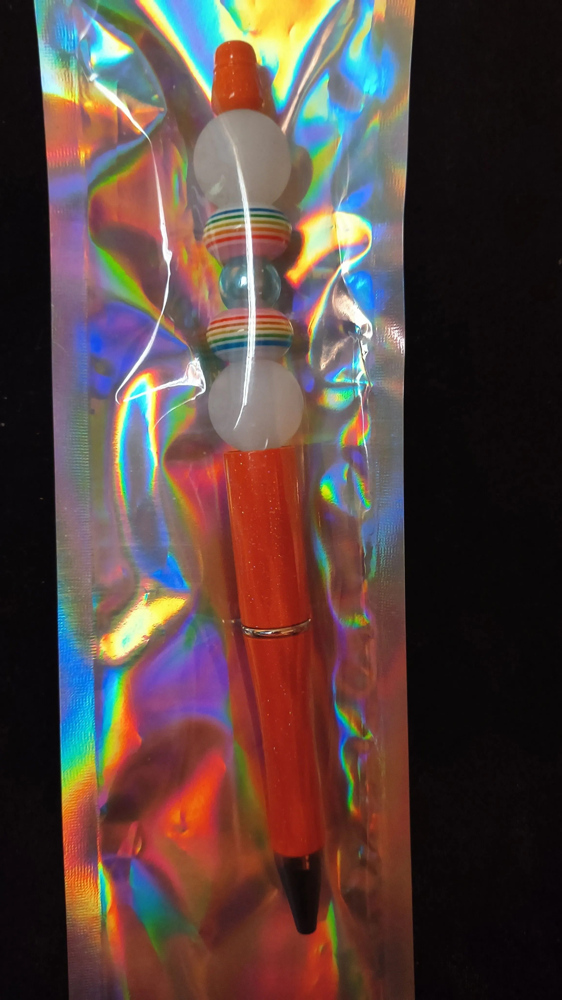 Product image for Beadable Pens - Orange Rainbow #106