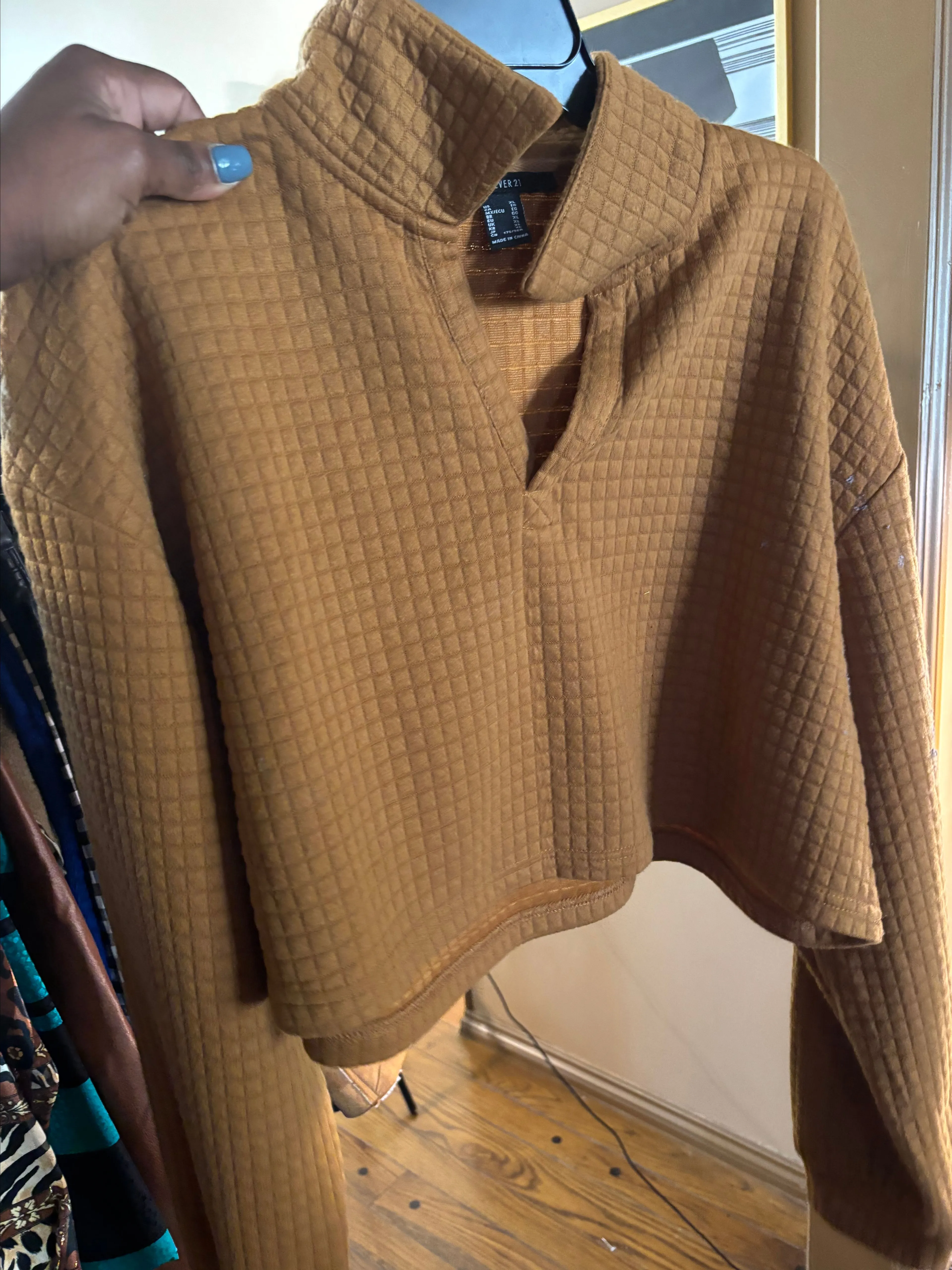 Product image for 113 Tan Crop Top