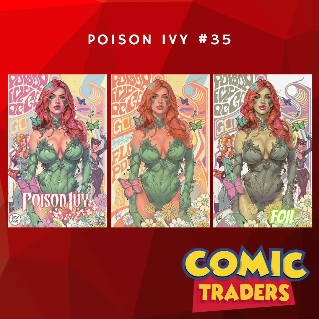 Product image for POISON IVY #35 CEDRIC POULAT EXCLUSIVE VARIANT 3 PACK