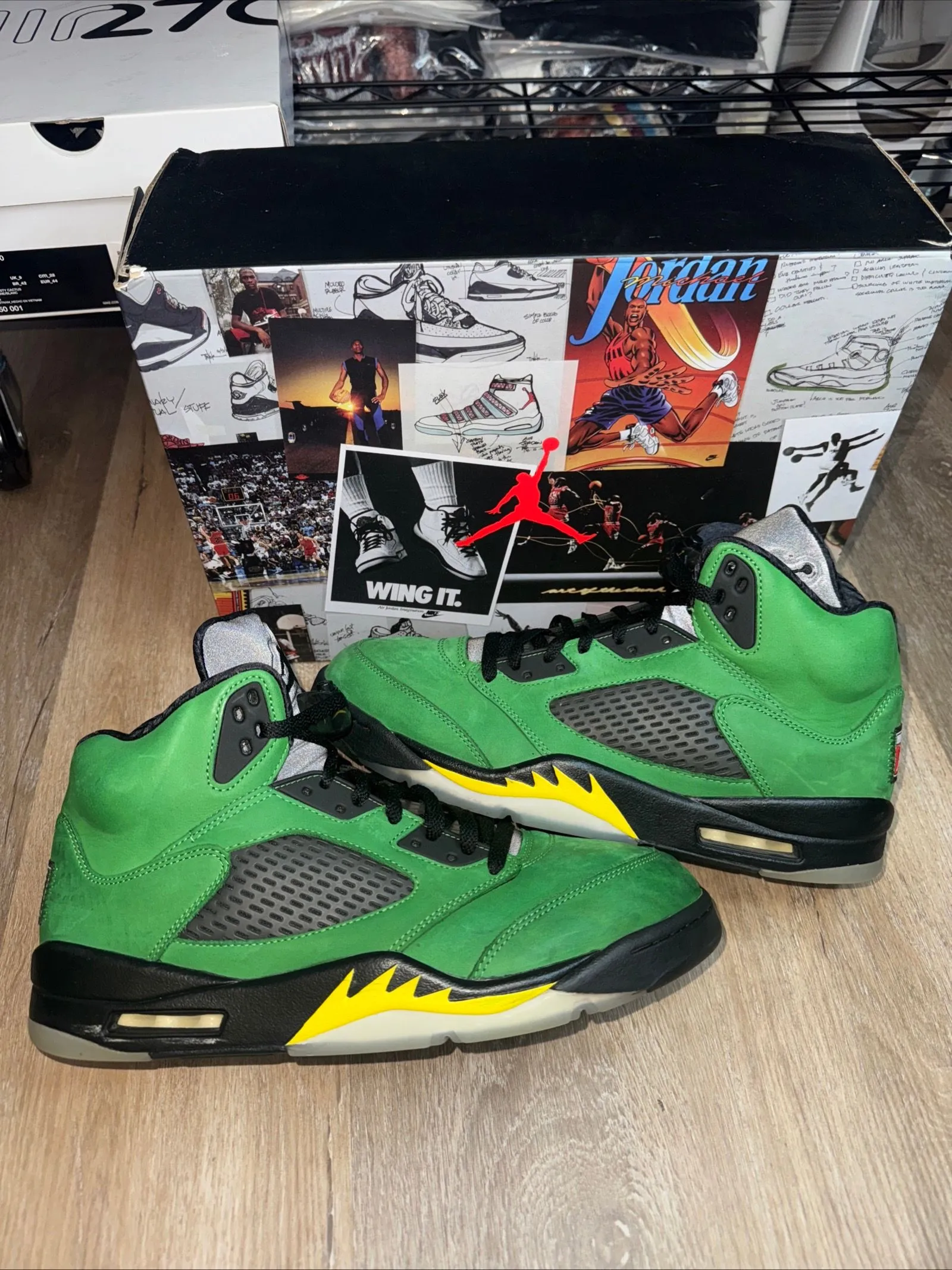 Product image for JORDAN 5 OREGON SIZE 12