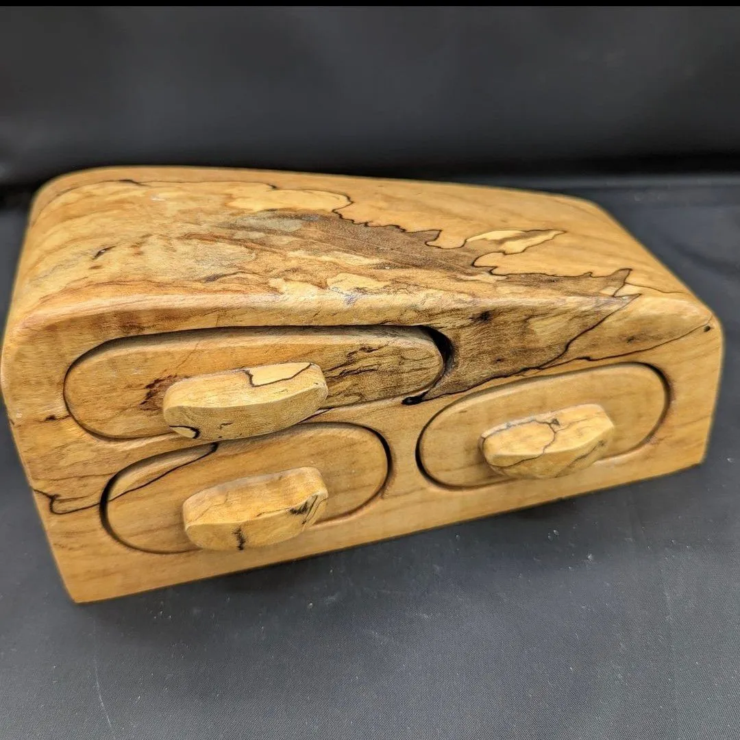 Product image for 47.Wooden Box Hand Crafted By Dave Ross #1