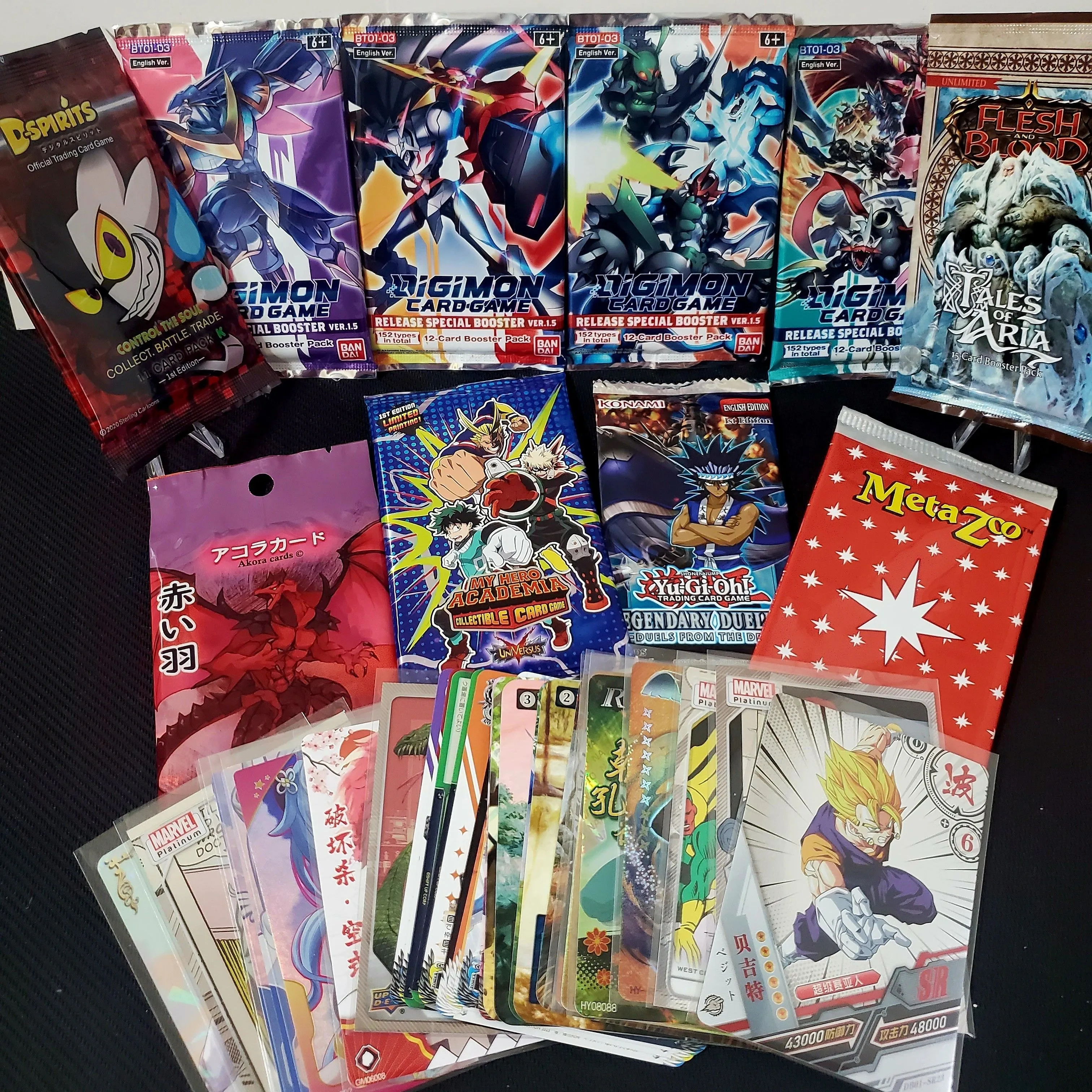 CHAOS BUNDLE (10x packs & 30 Cards) Digimon Art Set Yugioh Flesh & Blood  Waifu  Whatnot: Shop, Sell, Connect
