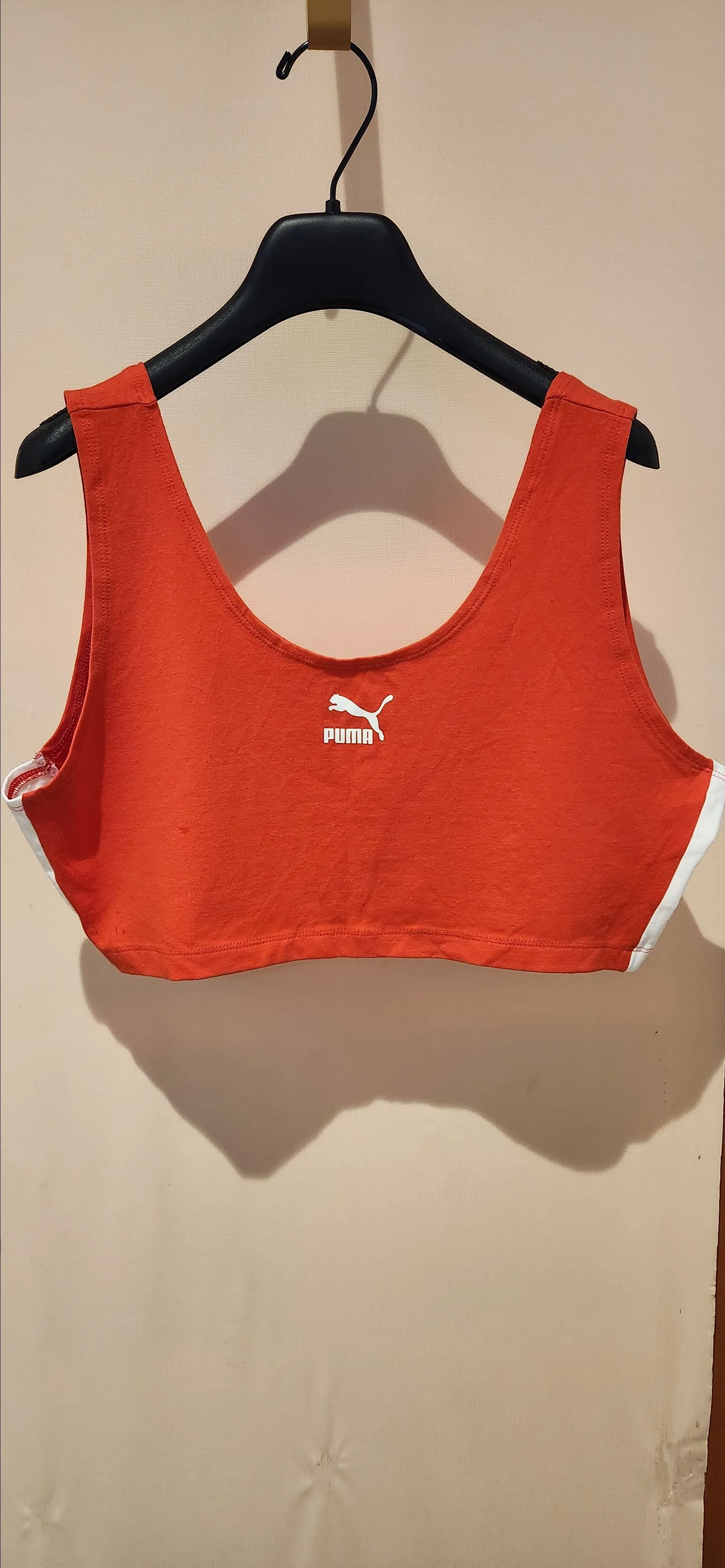 Product image for NWT Puma Bralette Women's Size L - Poppy Red