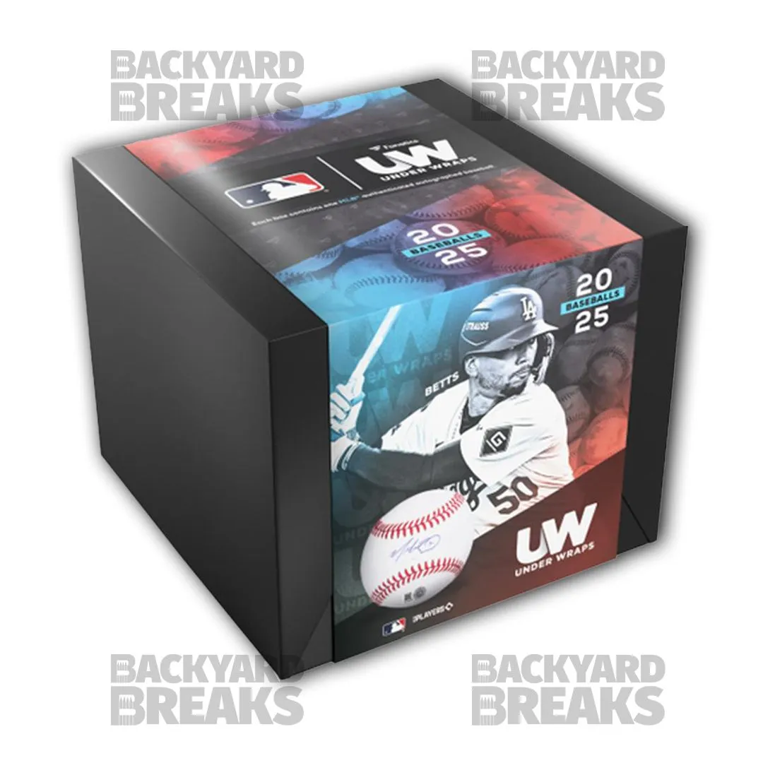 Product image for Under wraps signed baseball!