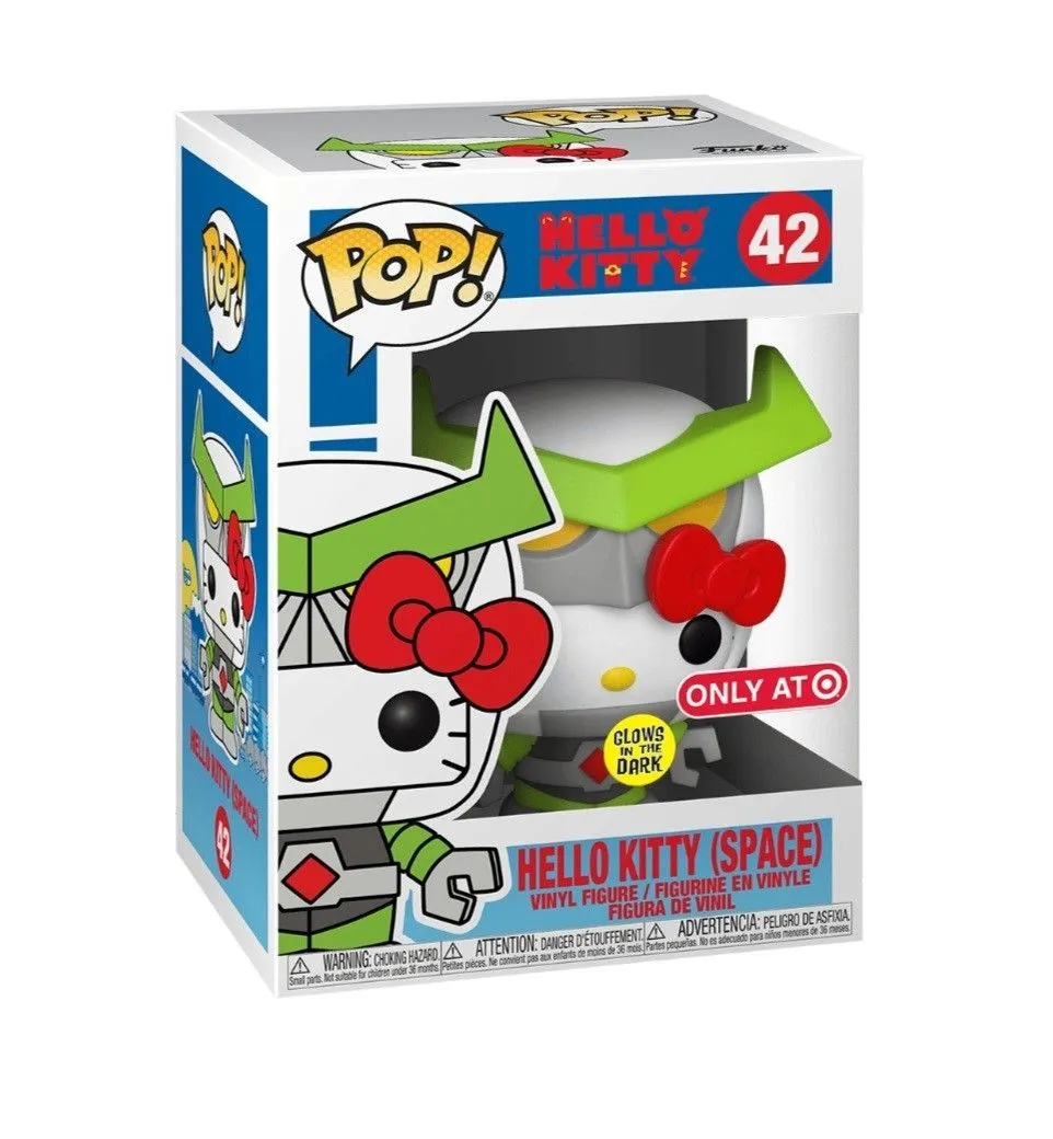Product image for Hello Kitty (Space) (Glows in the Dark) #42 Target Exclusive w/Pop Protector