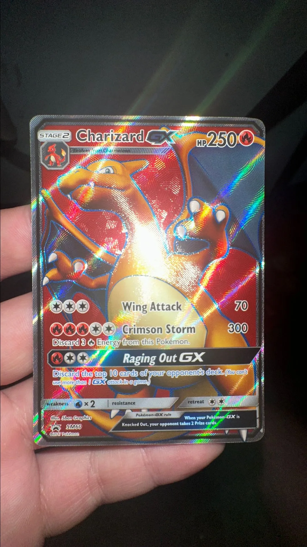 Product image for Charizard GX SM60