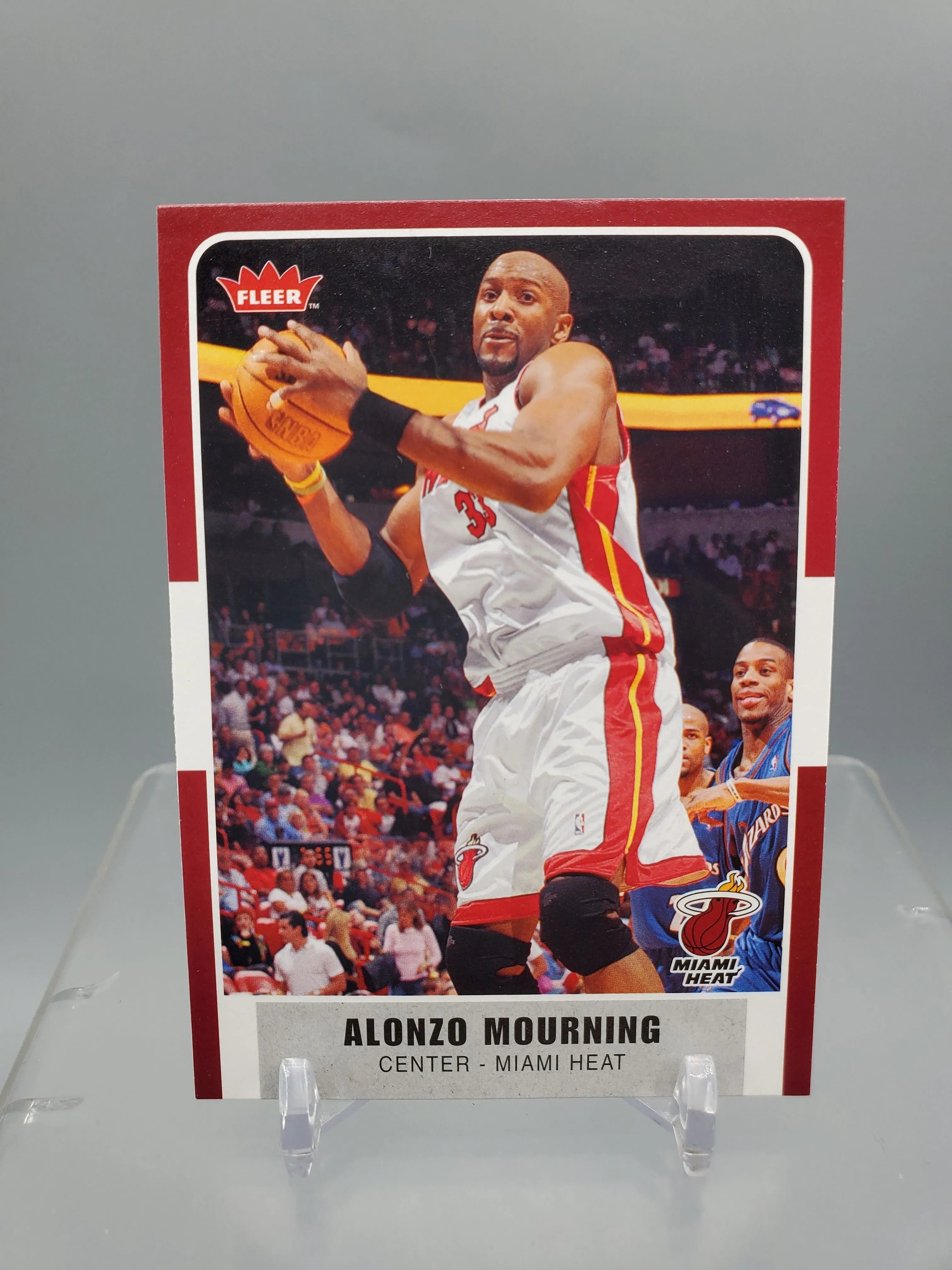 Product image for 2007-2008 Fleer #22 Alonzo Mourning Card