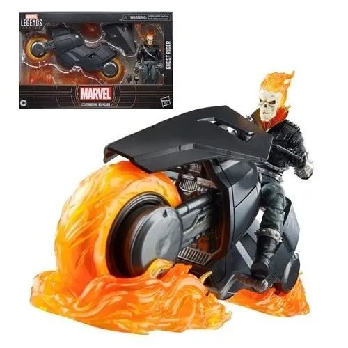 Product image for Marvel Legends Series Ghost Rider (Danny Ketch) with Motorcycle Action Figure