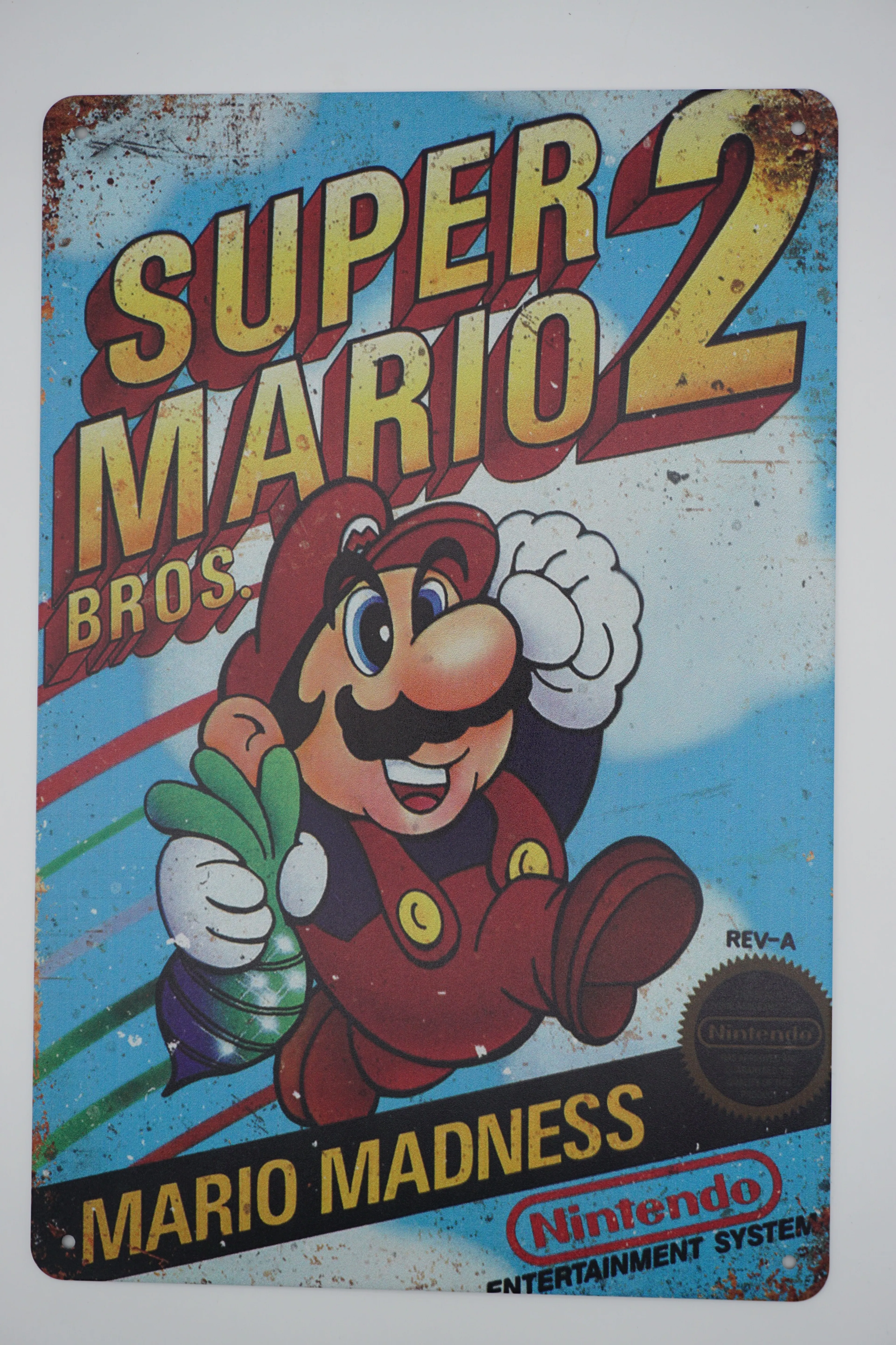 Product image for Super Mario Bros 2 - Metal Sign