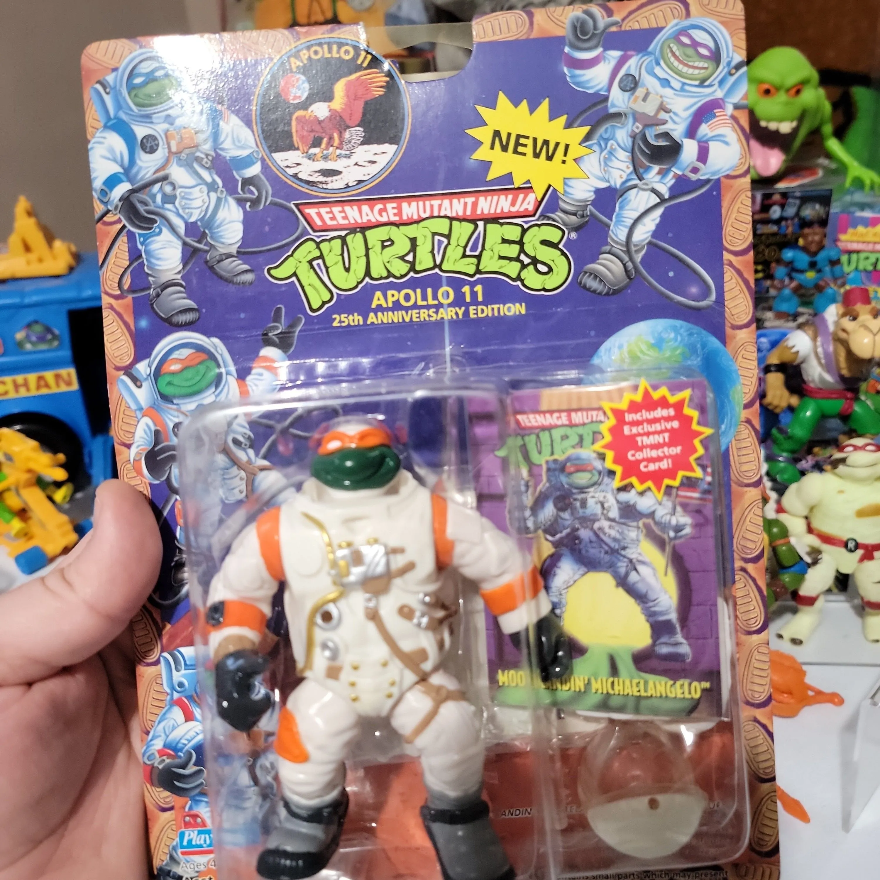 Product image for TMNT 1994 Apollo Mike MOC