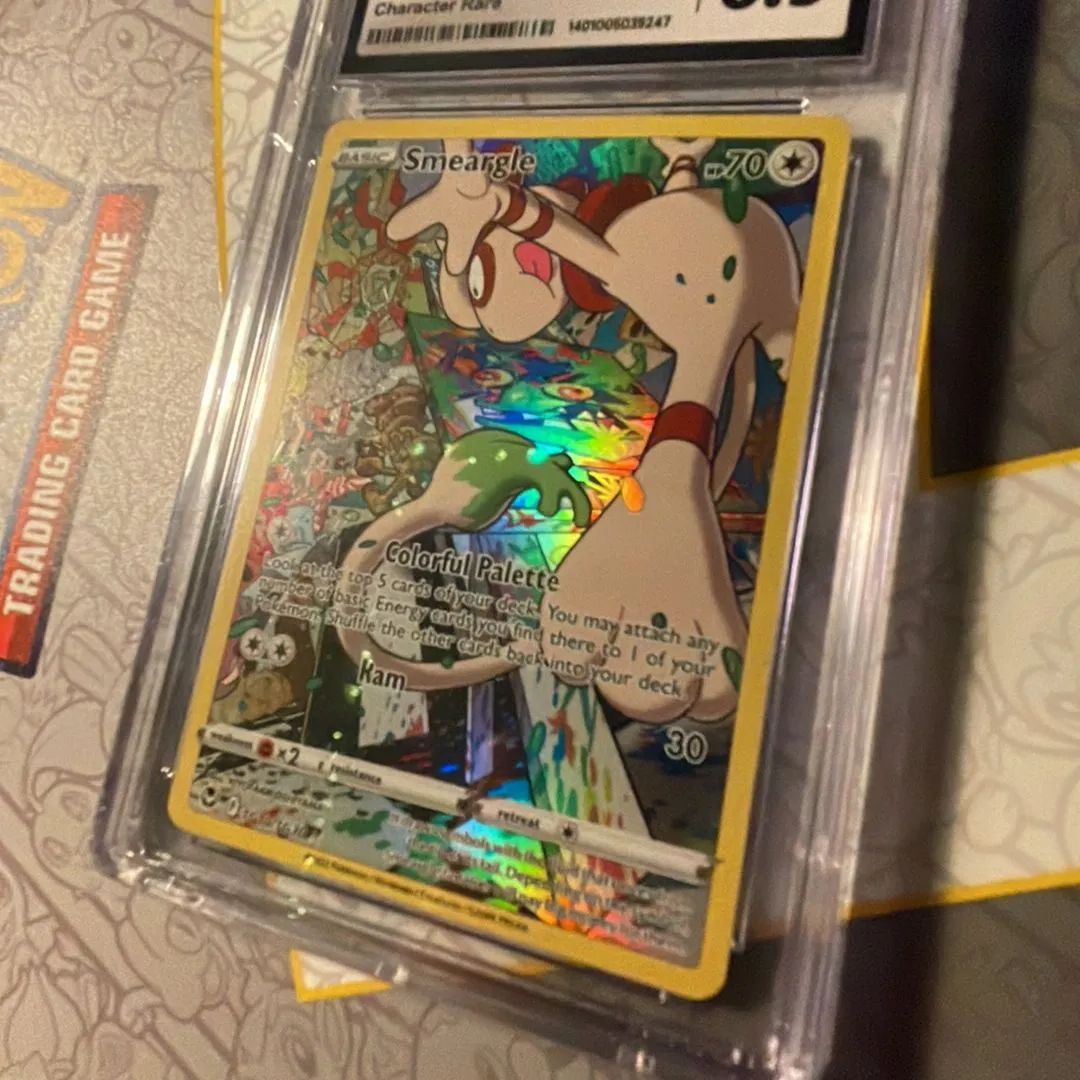 shiny smeargle pokemon card Smeargle (137/195) [Sword & Shield: Silver Tempest]