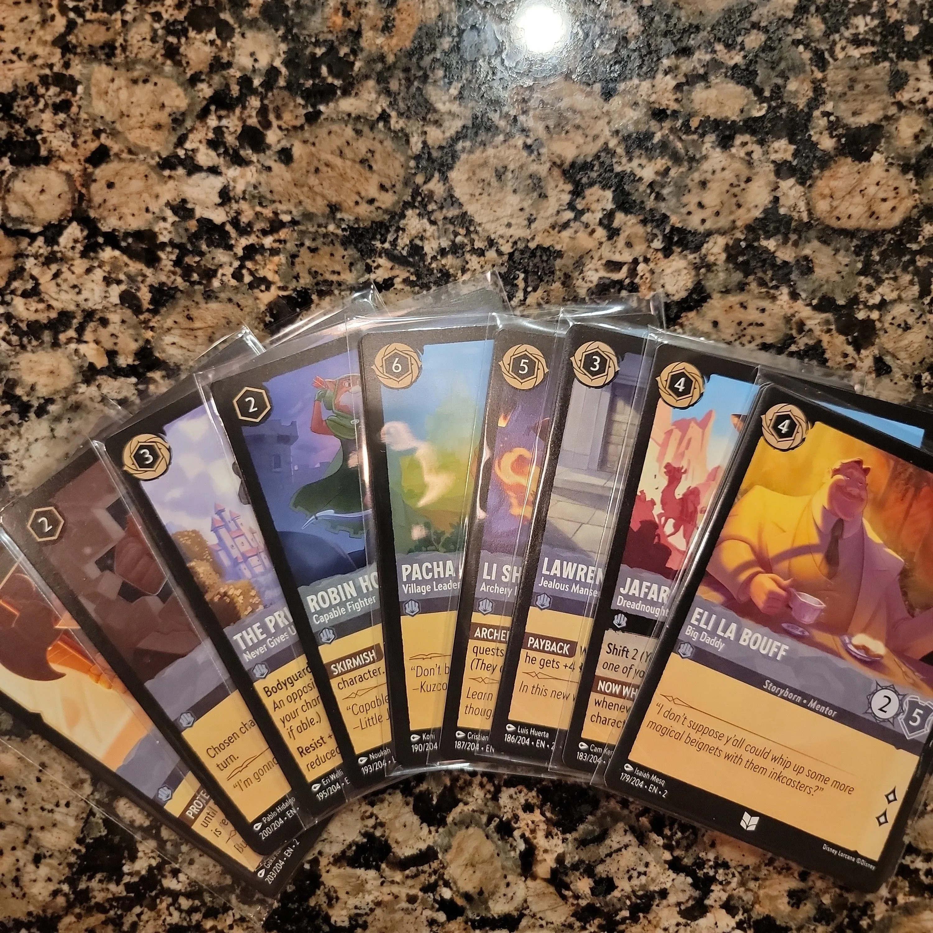 Product image for Lorcana! Full Steel Uncommon playset from Rise of the Floodborn