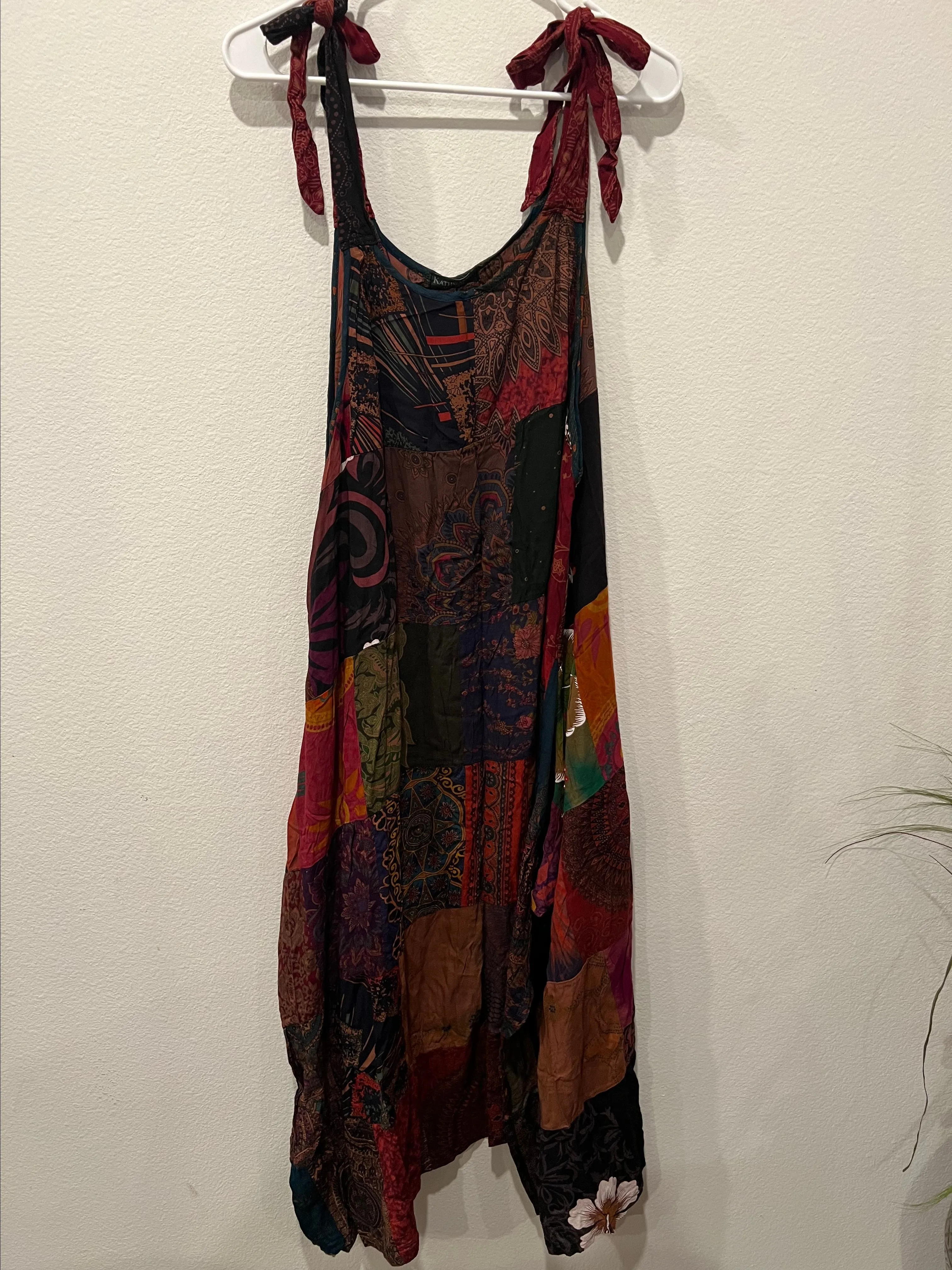 Product image for Bohemian Patchwork Maxi Dress by Kathmandu One Size Fits S-XL