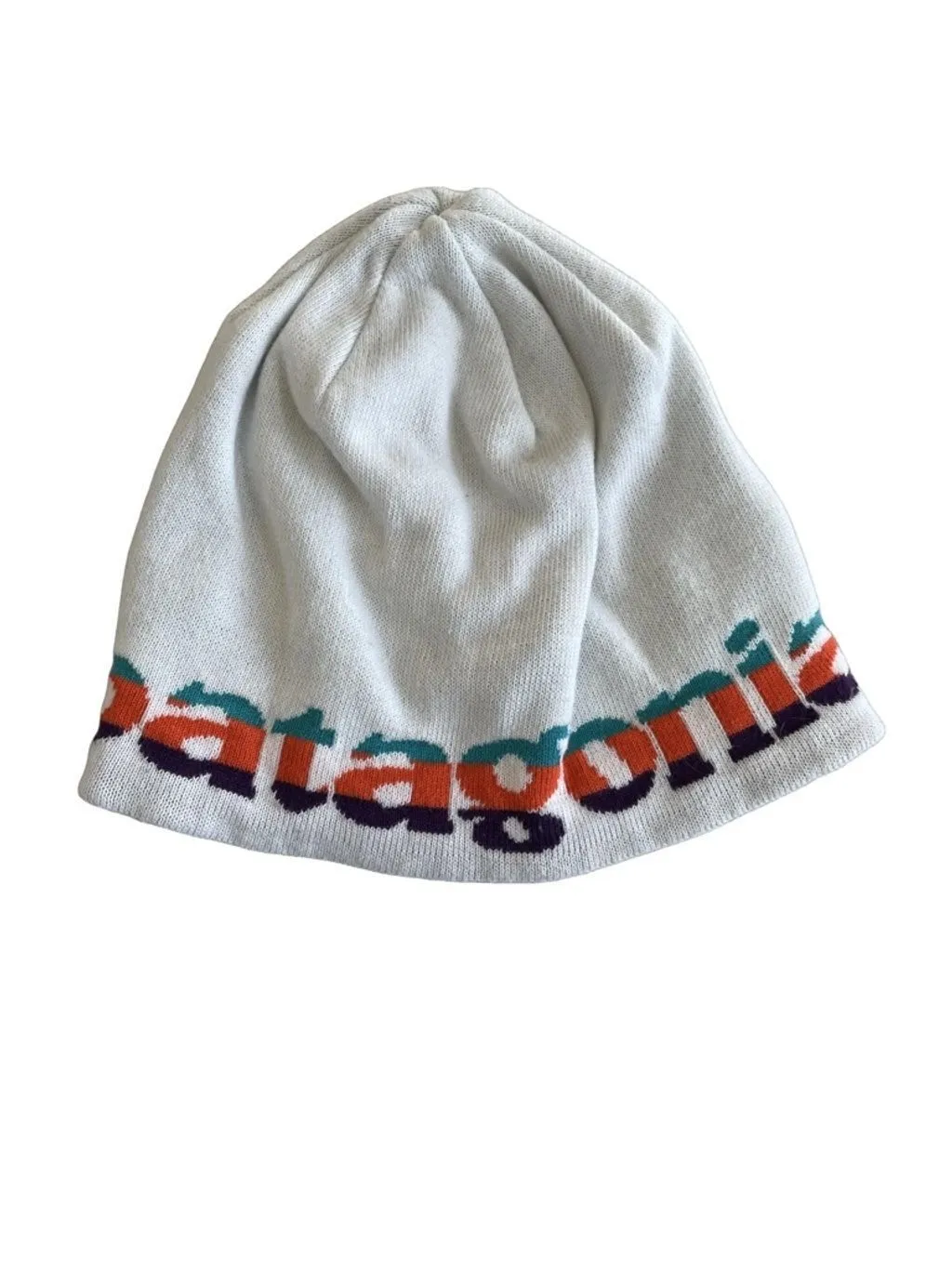 Product image for Patagonia Unisex Beanie Hat White OSFA
