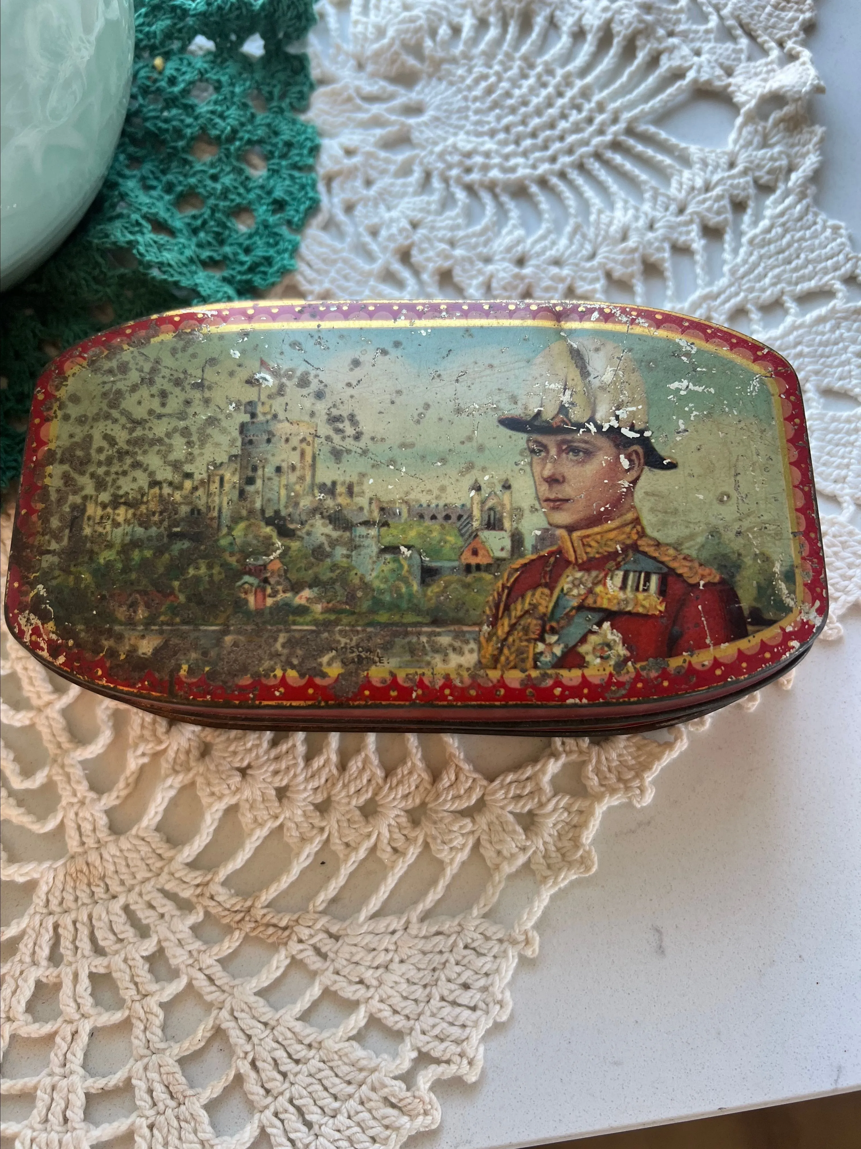 Product image for Vintage Tin king Edward