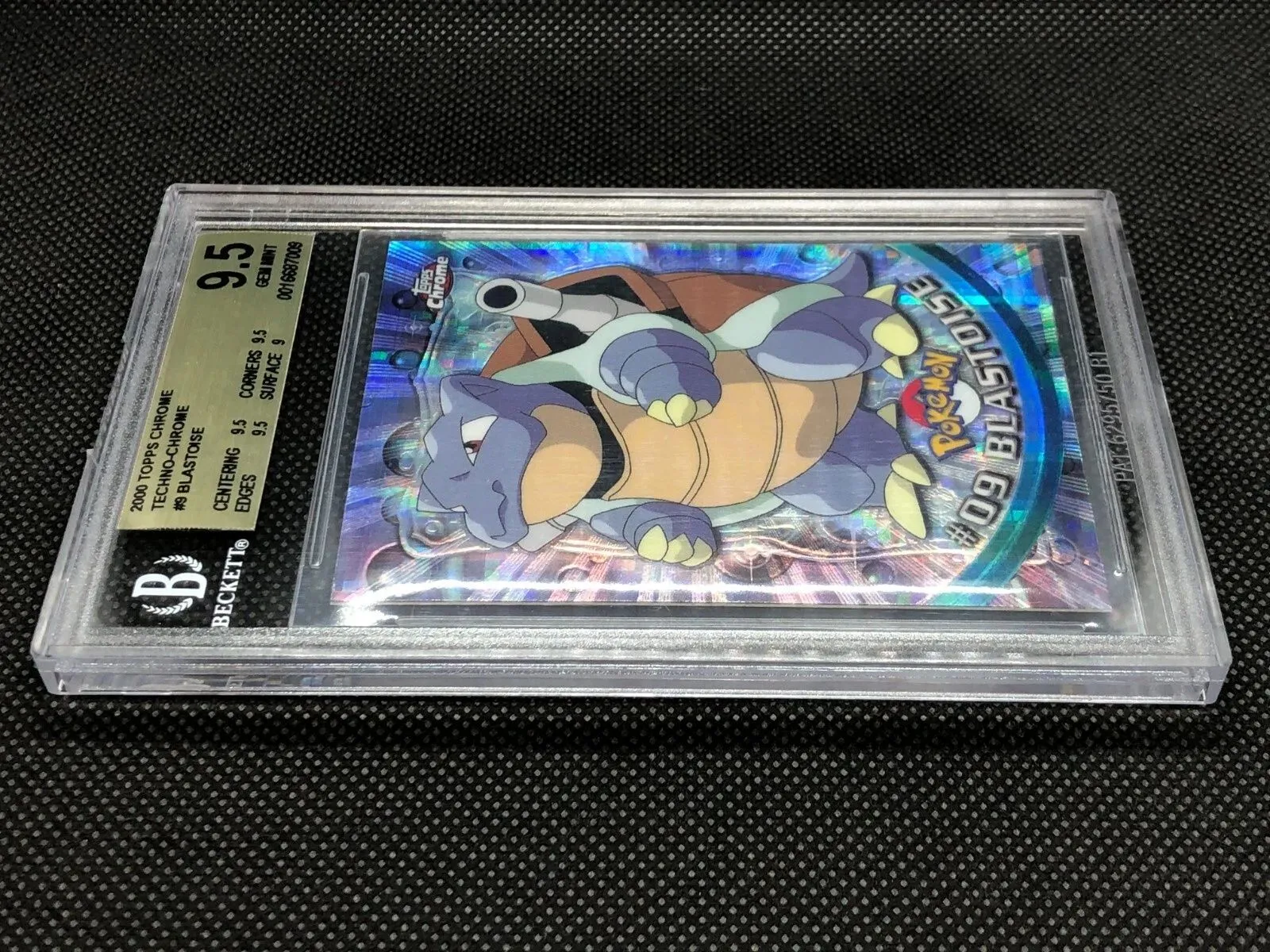 Pokemon Card English 2000 Topps Chrome Tekno Blastoise #09 #9 09 BGS 9.5  pop 3  Whatnot: Shop, Sell, Connect