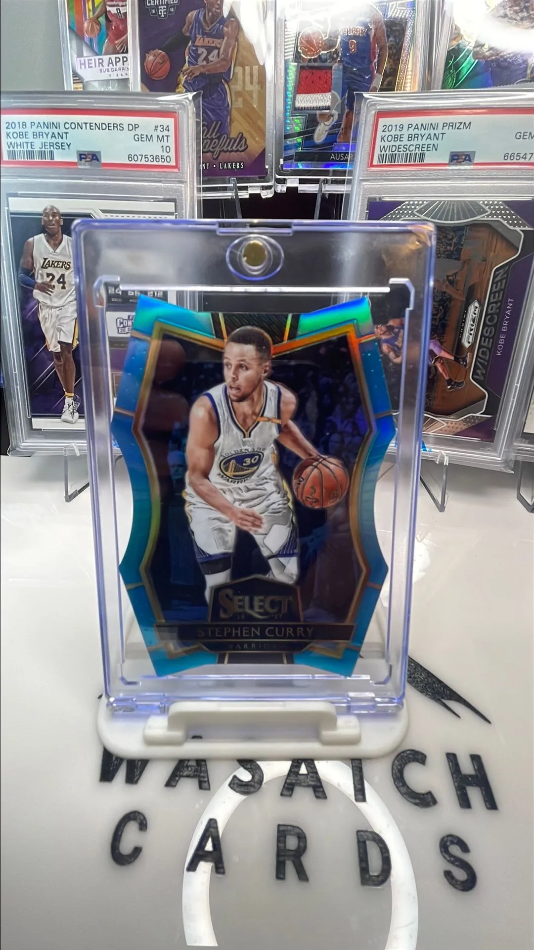 Product image for Stephen Curry 2016 Select Die Cut /199