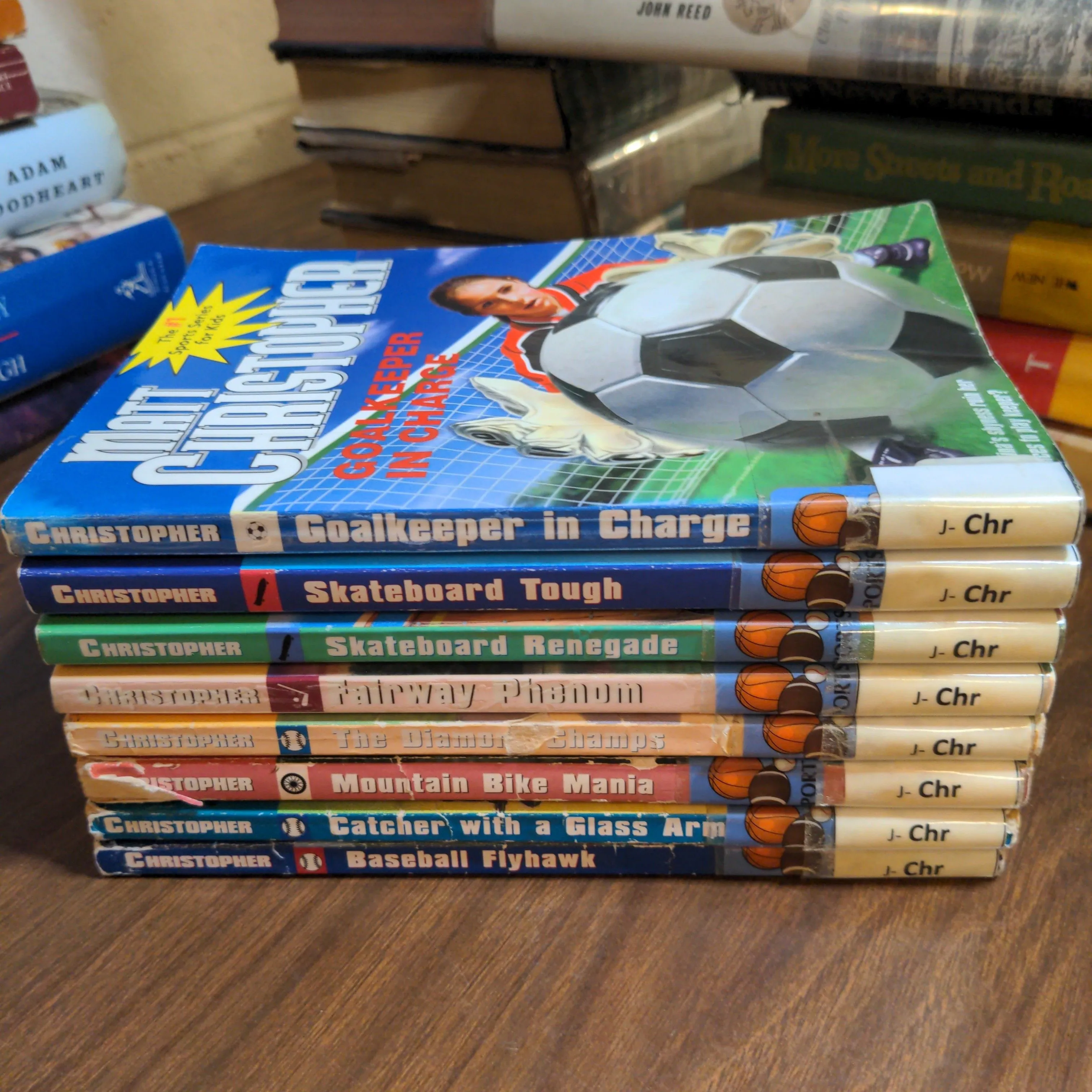 Product image for Matt Christopher Book Lot of 8