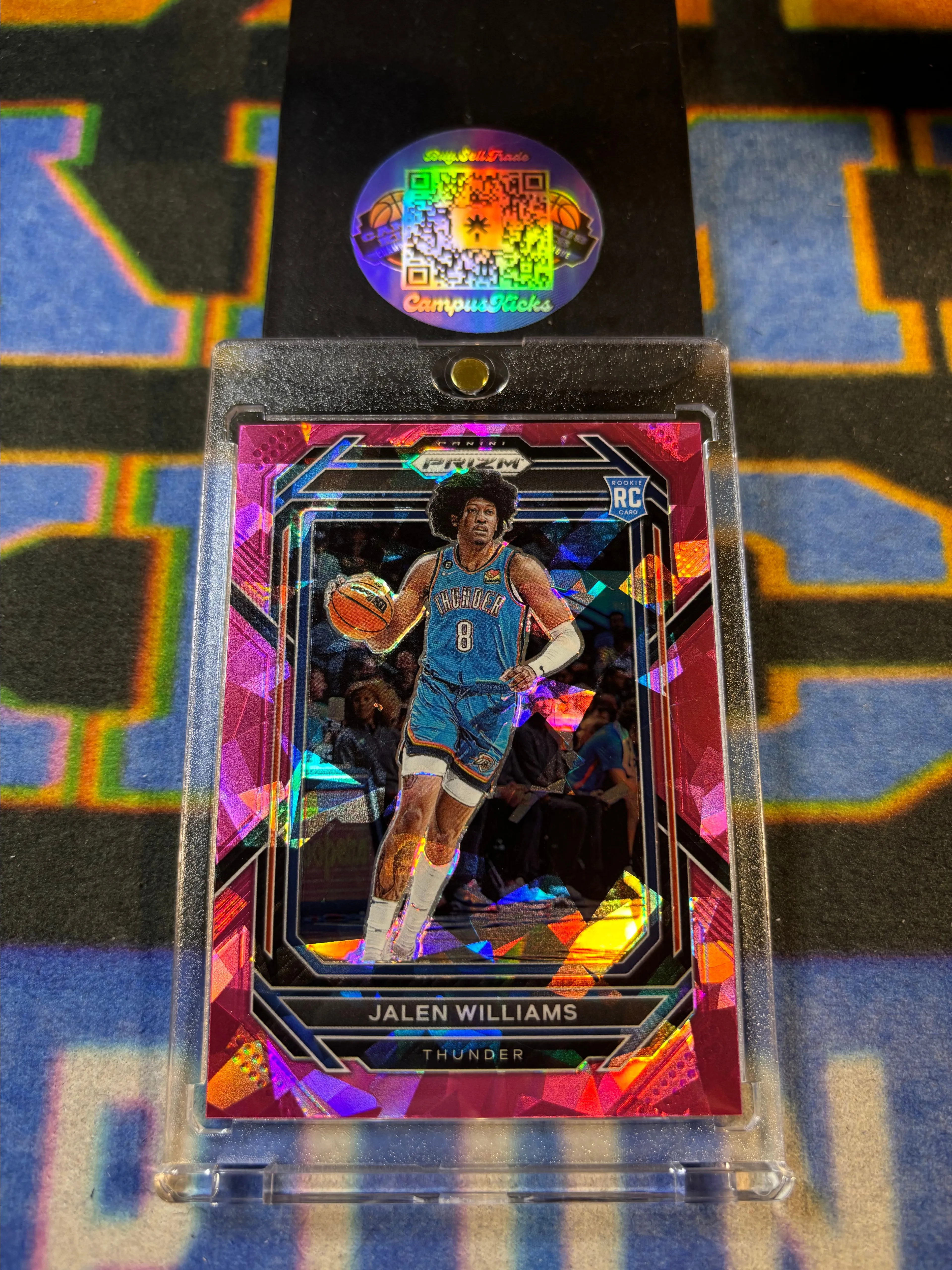 Product image for 2022-23 Panini Prizm Jalen Williams Pink Ice (RC)
