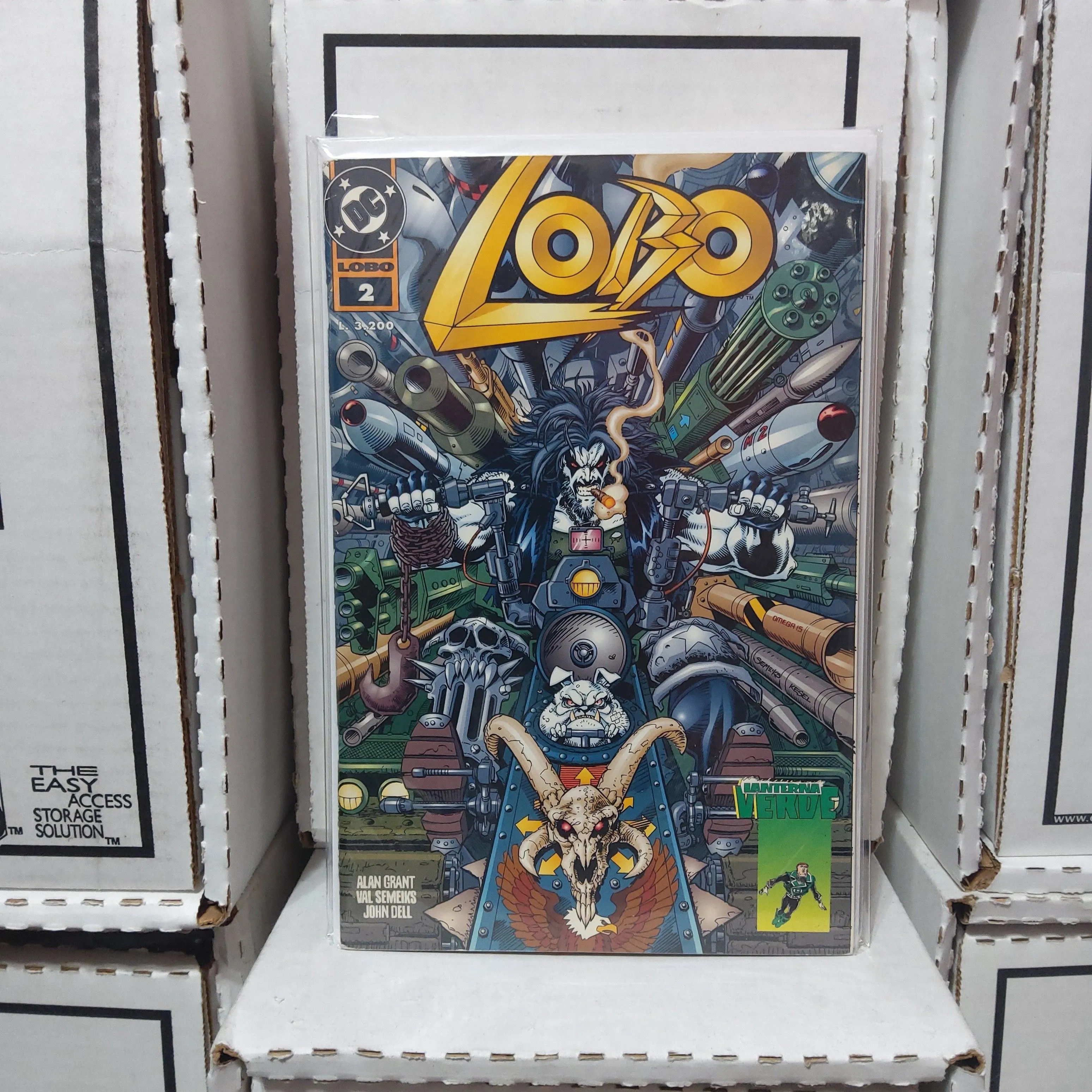 LOBO #2 (1994) JOHN DELL ITALIAN PLUST GREEN LANTERN #9 STORY FINE ·  Whatnot: Shop, Sell, Connect, image size:3096x3096