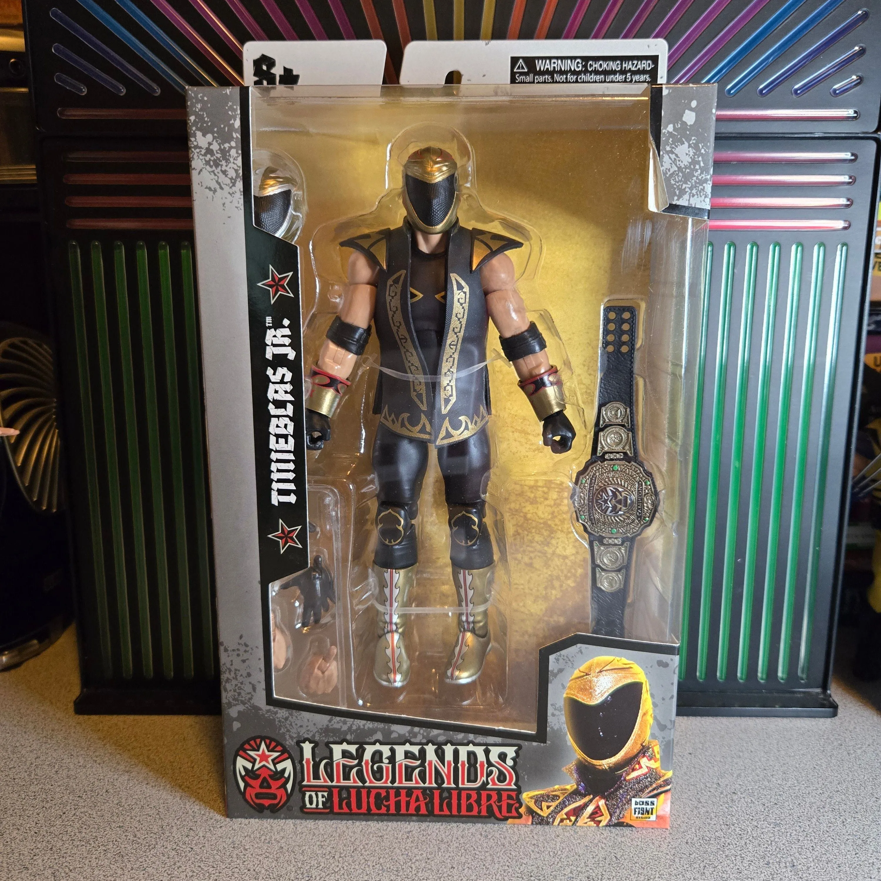 Product image for Legends of Lucha Libre TINIEBLAS Jr Premium Figure Boss Fight Studios 