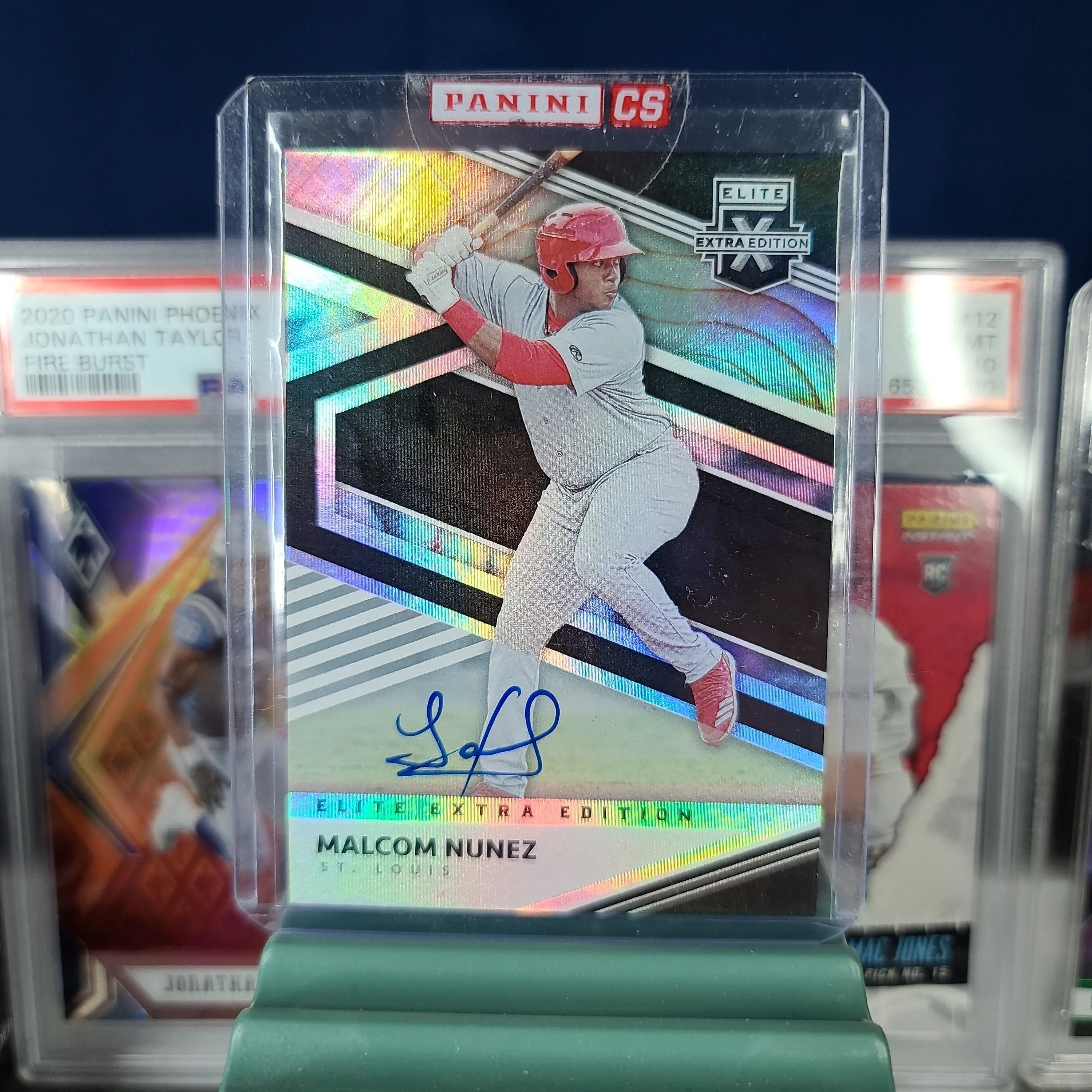 Product image for Malcolm Nunez Elite Extra Edition Auto Card #96