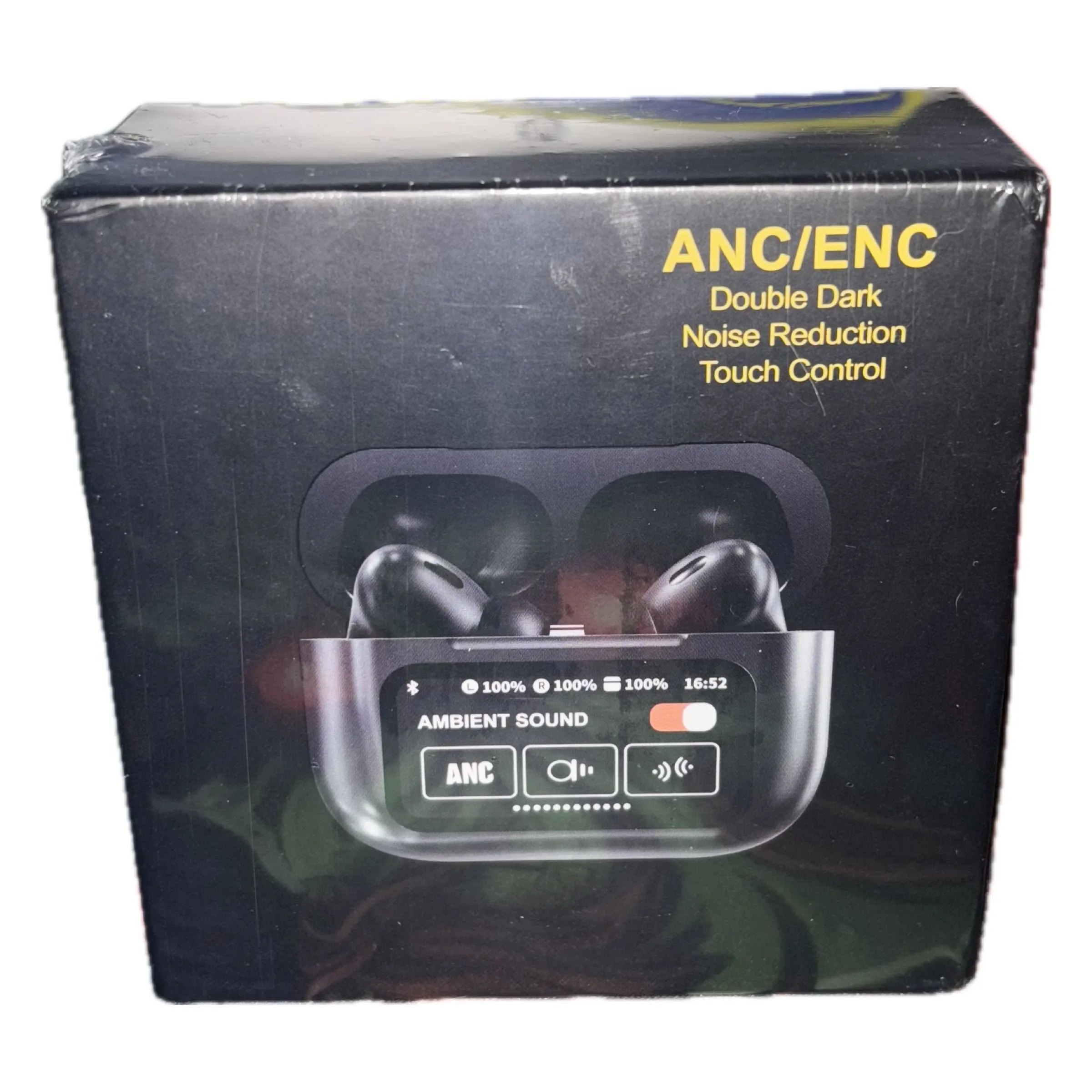 Product image for ANC/ENC Double Dark Noise Reduction Touch Control Earphones Headphones Brand New