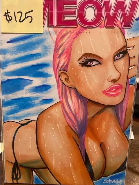 Product image for Miss Meow sketch cover